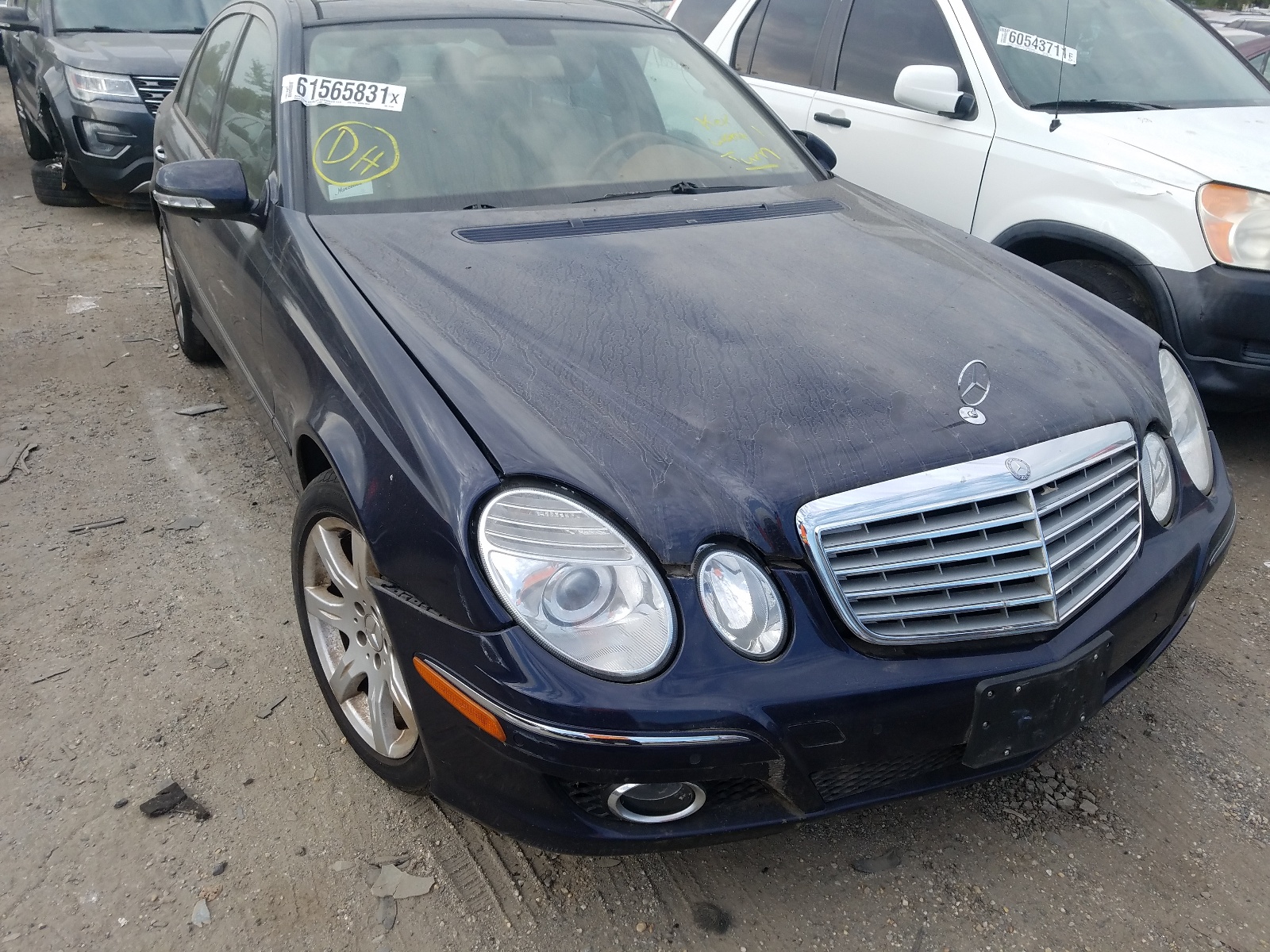 Photo 14 from auction – 2007 MERCEDES-BENZ E 350 4MAT with VIN WDBUF87X77X213397