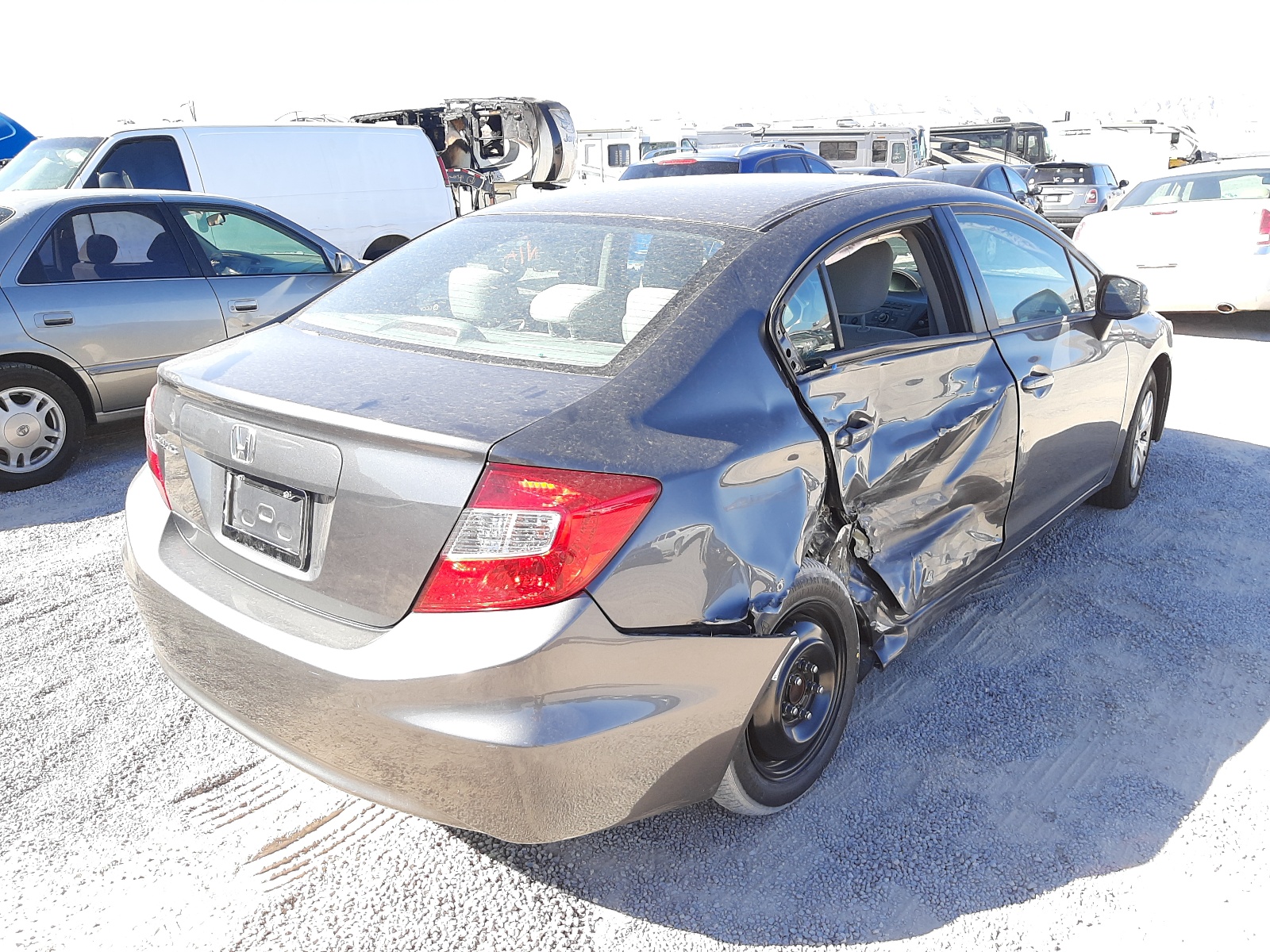 Zdjęcie 4 z aukcji – 2012 HONDA CIVIC LX z VIN 2HGFB2F59CH573757