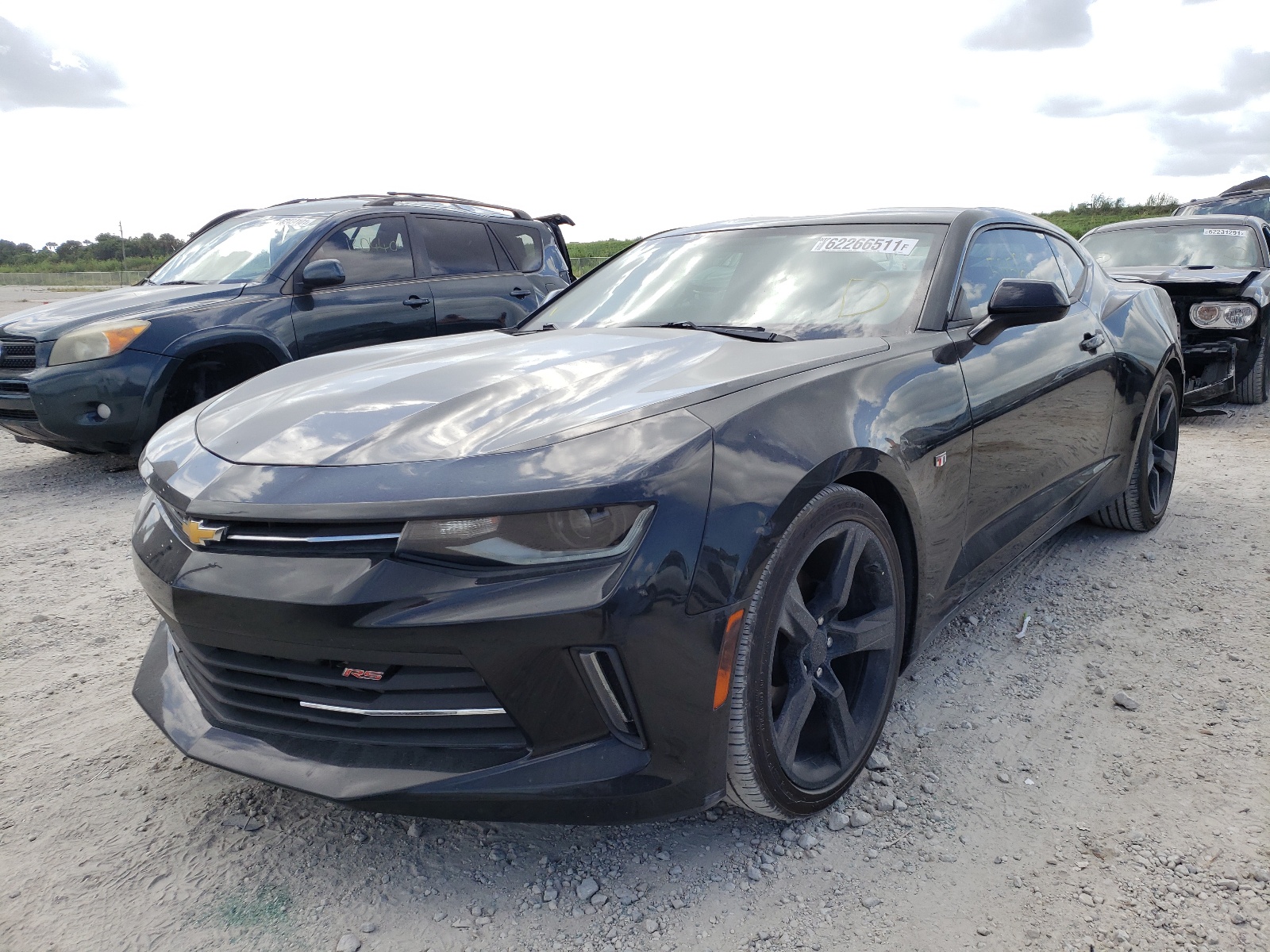 Photo 2 from auction – 2018 CHEVROLET CAMARO LT with VIN 1G1FB1RX8J0180025
