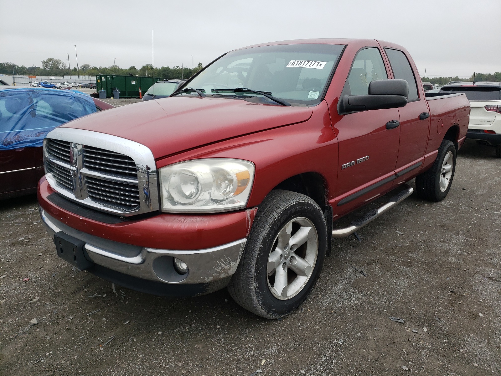 Photo 2 from auction – 2007 DODGE RAM 1500 S with VIN 1D7HU18P37J523702