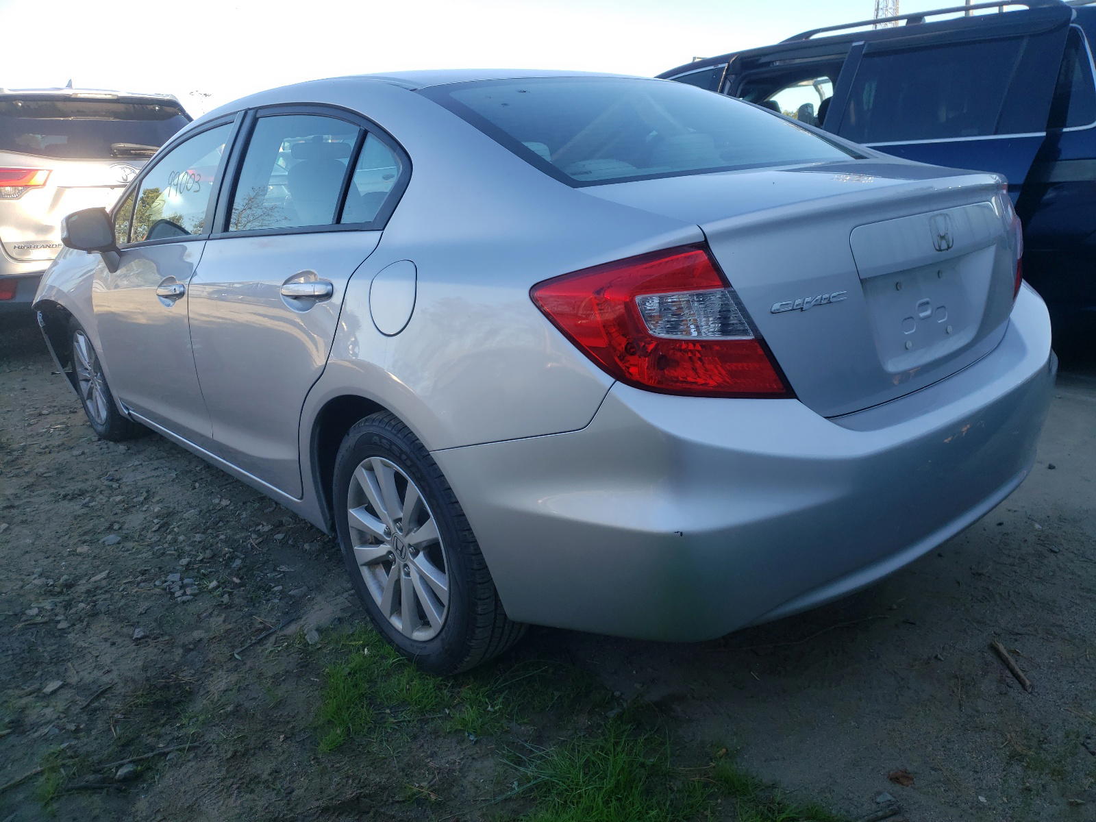 Photo 4 from auction – 2012 HONDA CIVIC EX with VIN 19XFB2F83CE375325