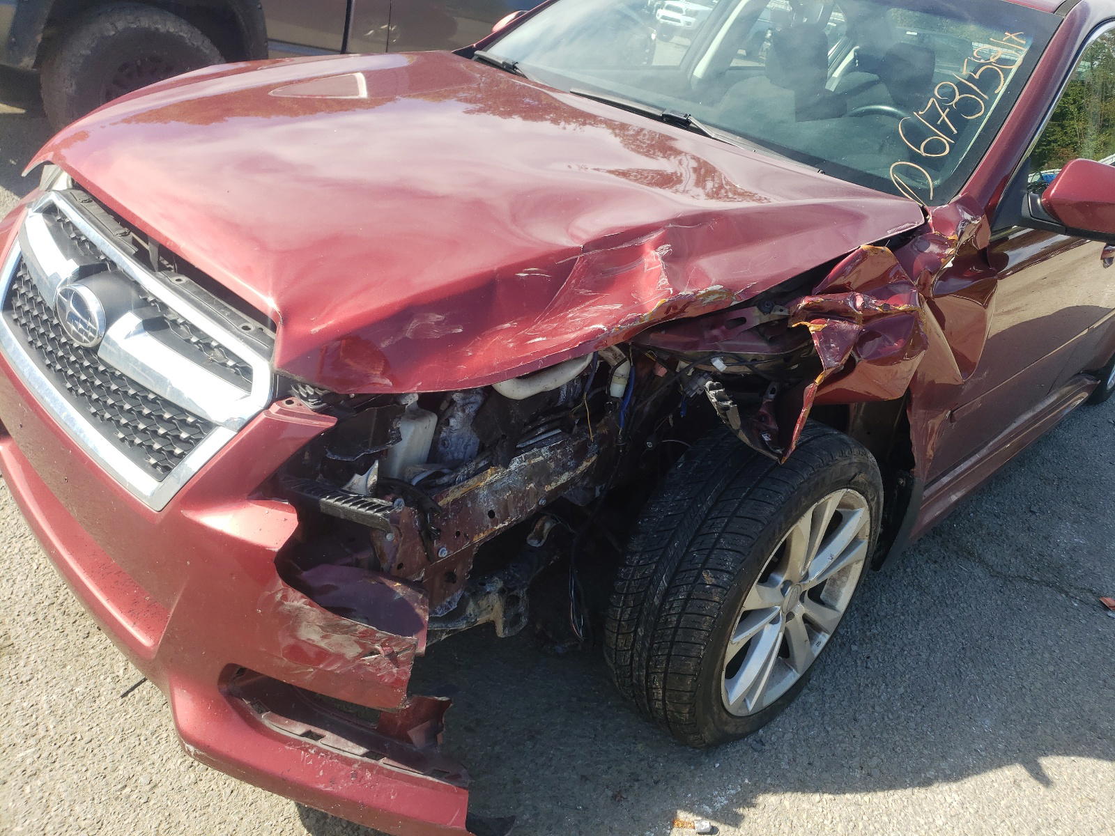 Photo 9 from auction – 2013 SUBARU LEGACY 2.5 with VIN 4S3BMBC6XD3043371