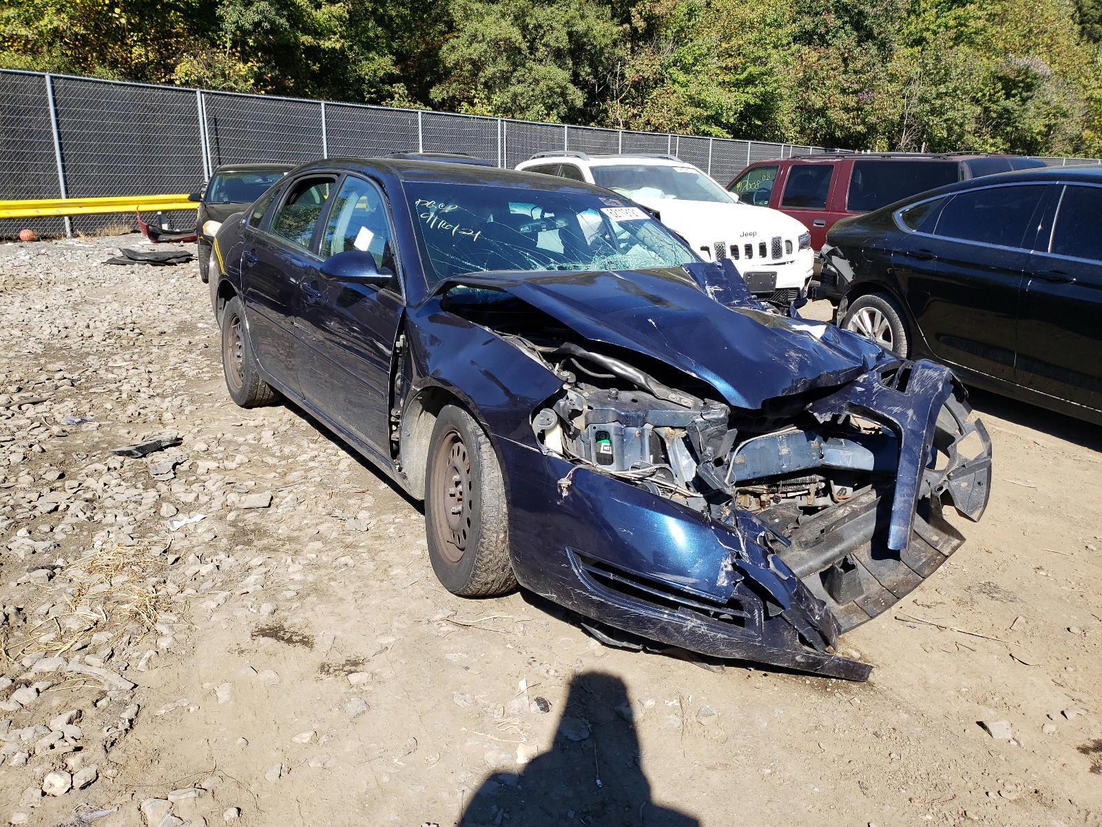 CHEVROLET IMPALA POL 2008 with VIN 2G1WS553089217465 - Photo from auction
