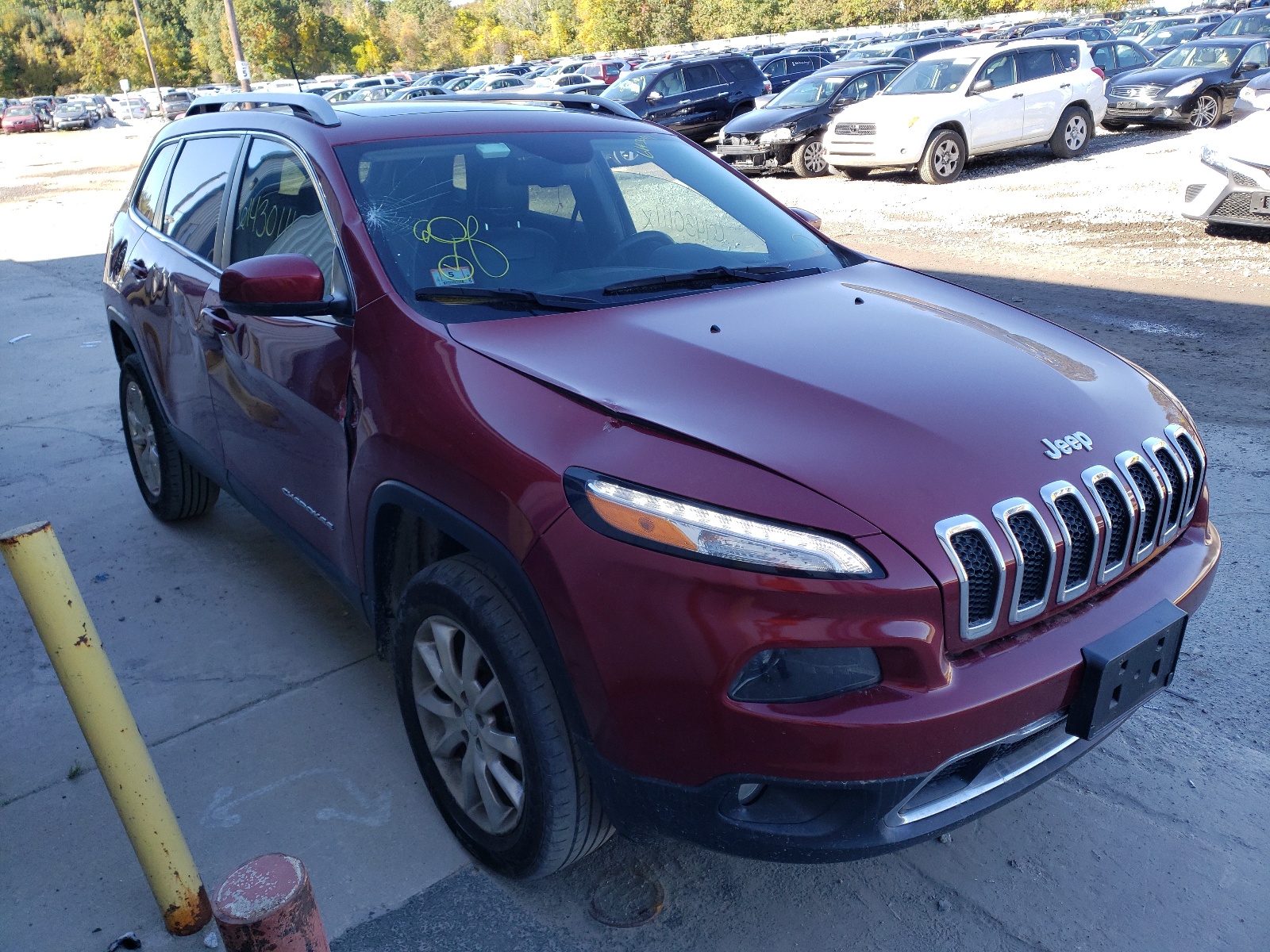 JEEP CHEROKEE L 2014 with VIN 1C4PJMDS4EW311630 - Photo from auction