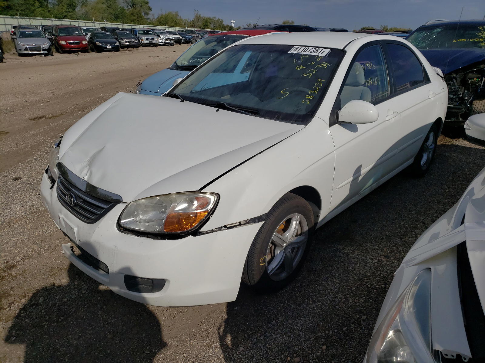 Photo 2 from auction – 2009 KIA SPECTRA with VIN KNAFE122685583234