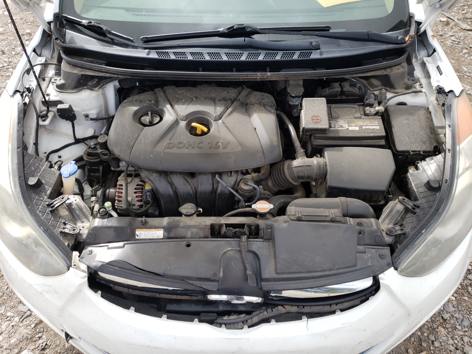 Photo 7 from auction – 2012 HYUNDAI ELANTRA GL with VIN 5NPDH4AE4CH146985