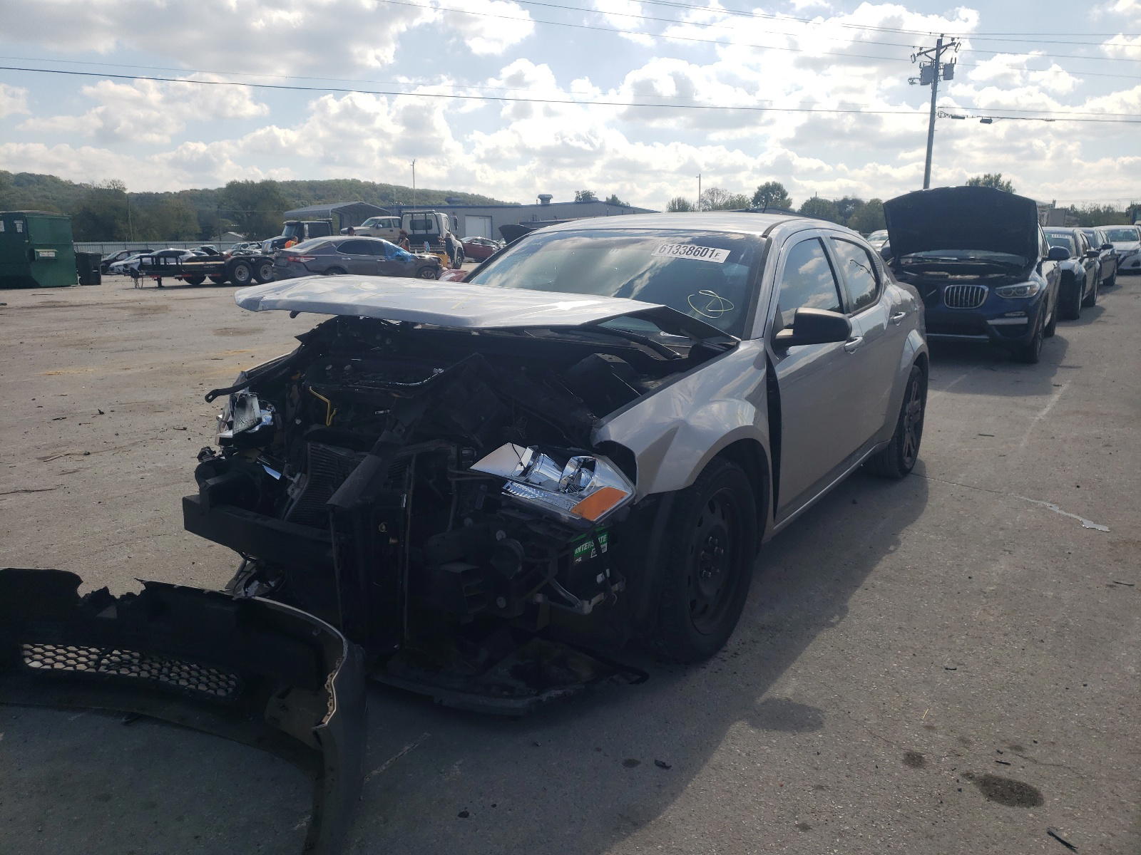 Photo 2 from auction – 2014 DODGE AVENGER SE with VIN 1C3CDZAB5EN166261