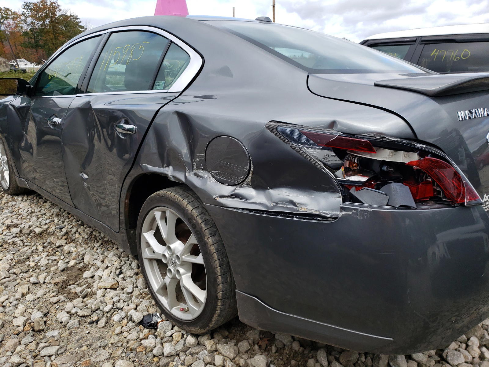 Photo 9 from auction – 2014 NISSAN MAXIMA S with VIN 1N4AA5AP0EC439401