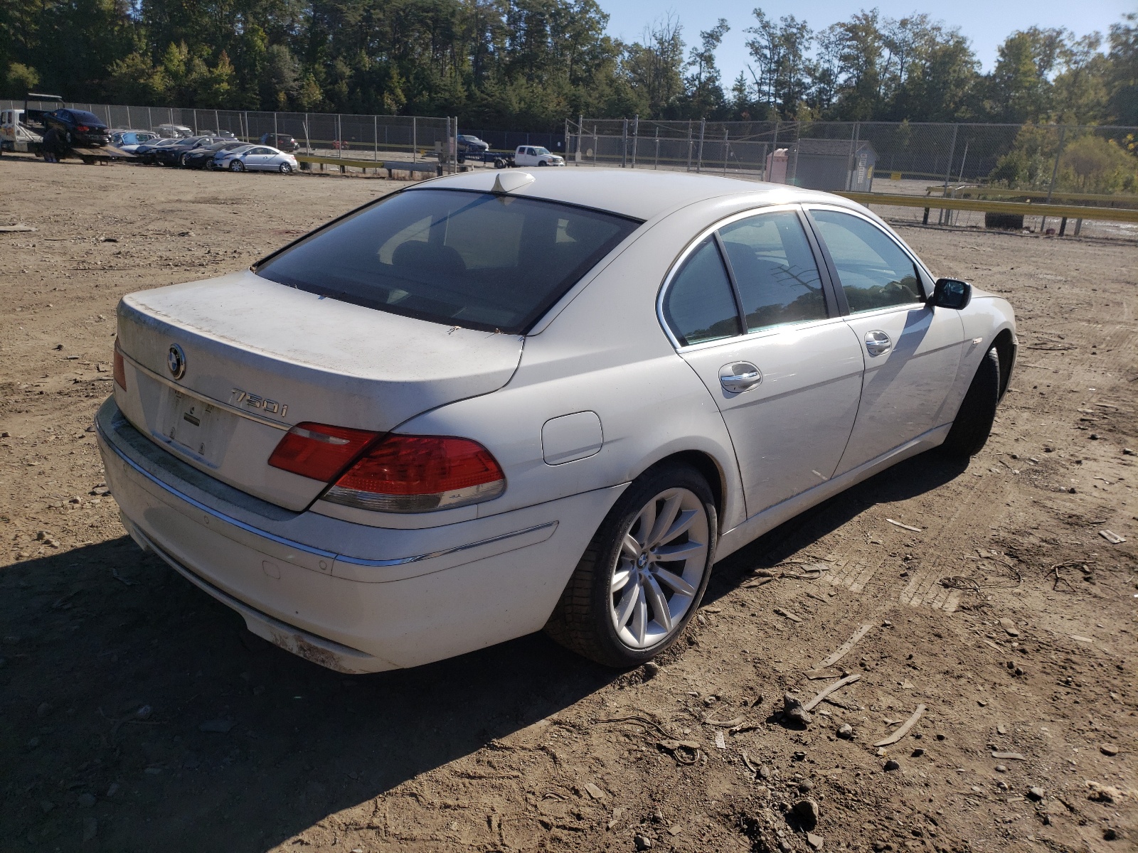 Photo 4 from auction – 2008 BMW 750 I with VIN WBAHL83568DT14074