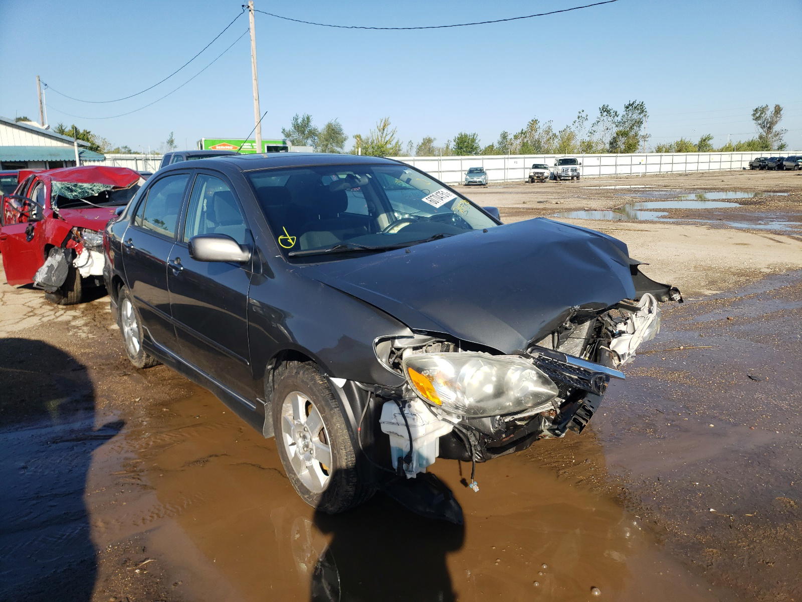 TOYOTA COROLLA CE 2007 with VIN 2T1BR30E87C714390 - Photo from auction