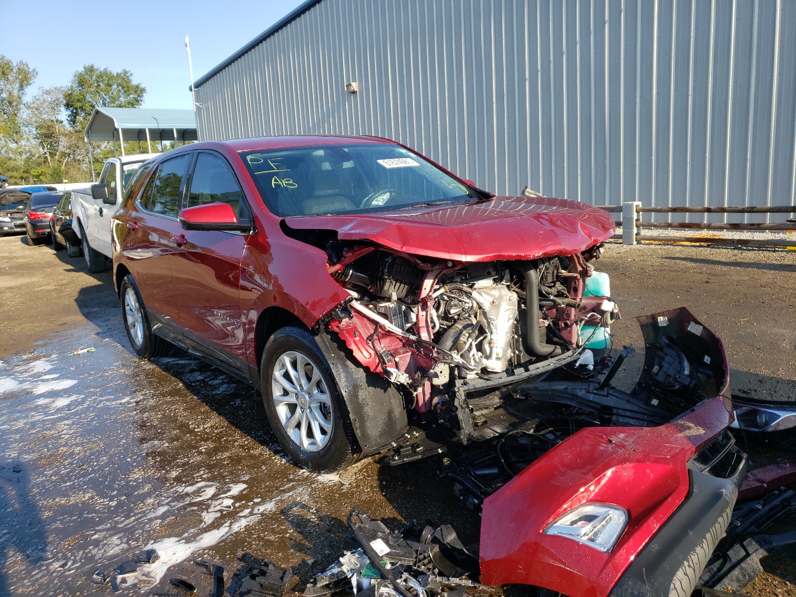 CHEVROLET EQUINOX LT 2019 with VIN 2GNAXKEV3K6130033 - Photo from auction