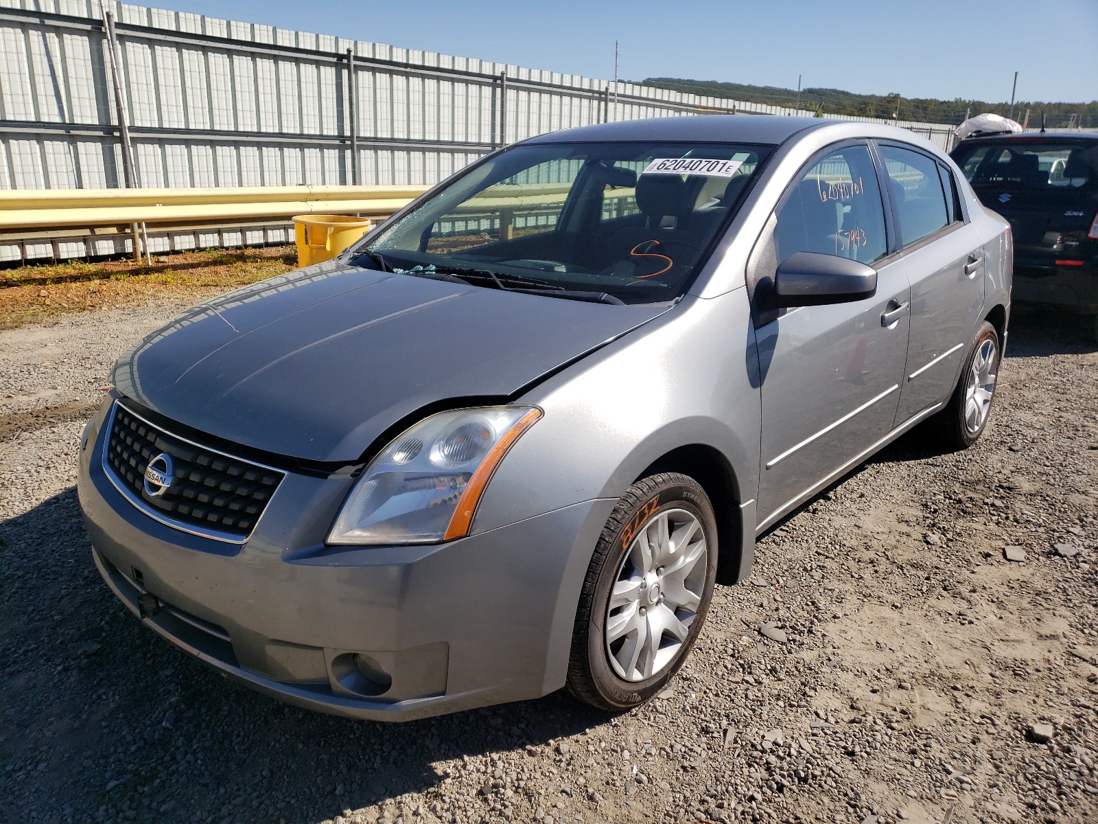 Photo 2 from auction – 2007 NISSAN SENTRA 2.0 with VIN 3N1AB61E97L655768
