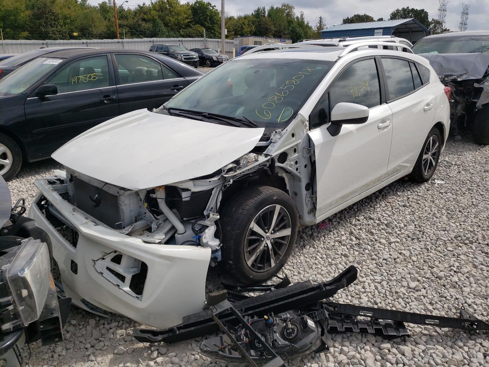 Photo 2 from auction – 2019 SUBARU IMPREZA PR with VIN 4S3GTAD64K3714936