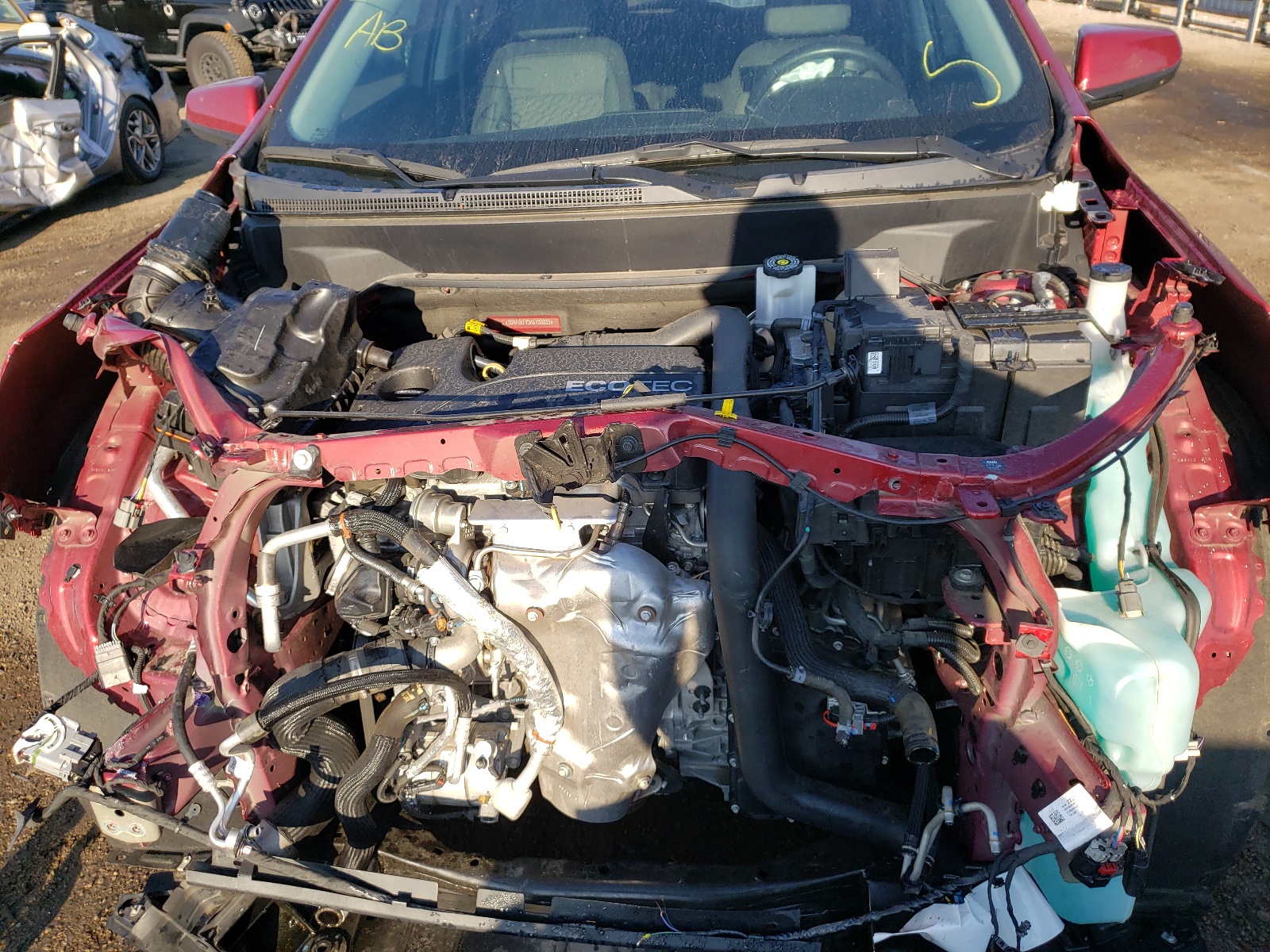 Photo 7 from auction – 2019 CHEVROLET EQUINOX LT with VIN 2GNAXKEV3K6130033