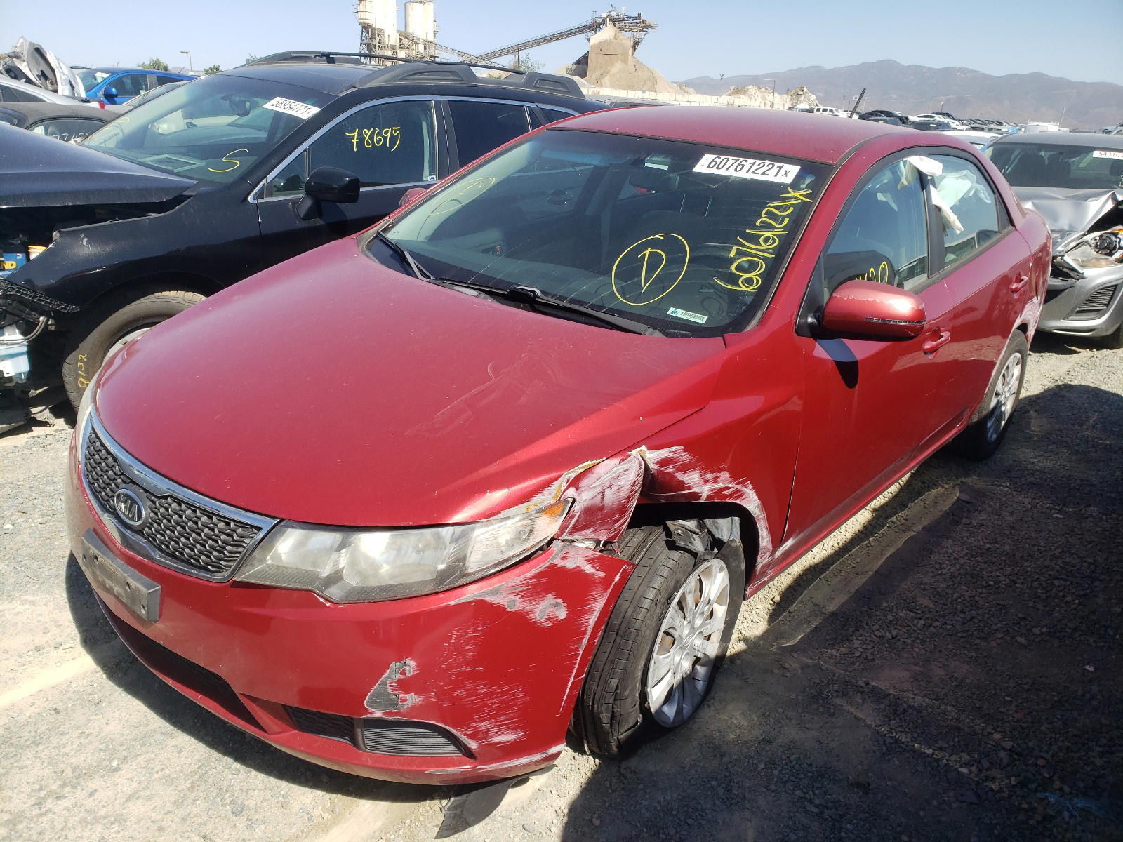 Photo 2 from auction – 2011 KIA FORTE EX with VIN KNAFU4A24B5441574