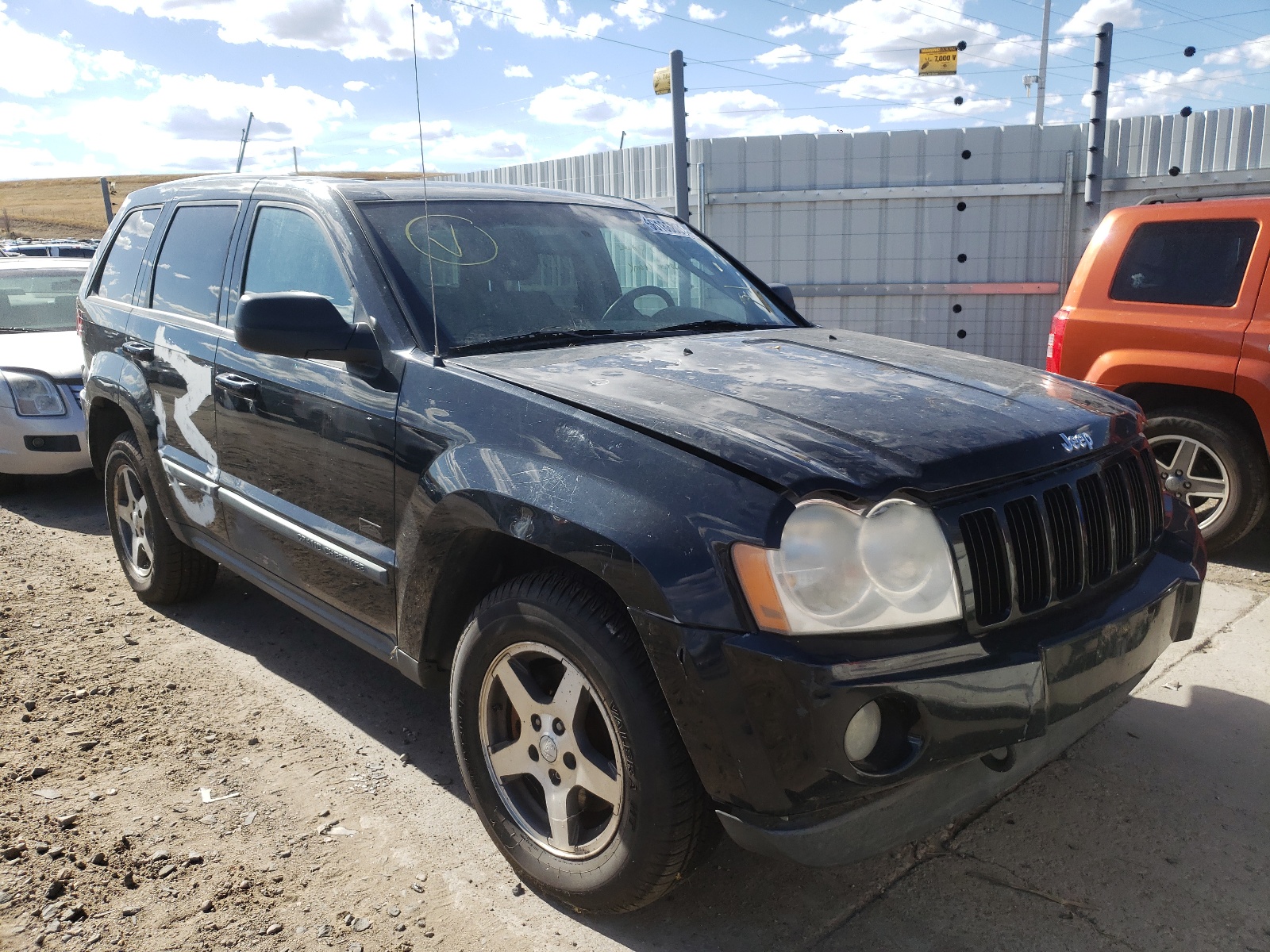 JEEP GRAND CHER 2007 with VIN 1J8GR48K07C665578 - Photo from auction