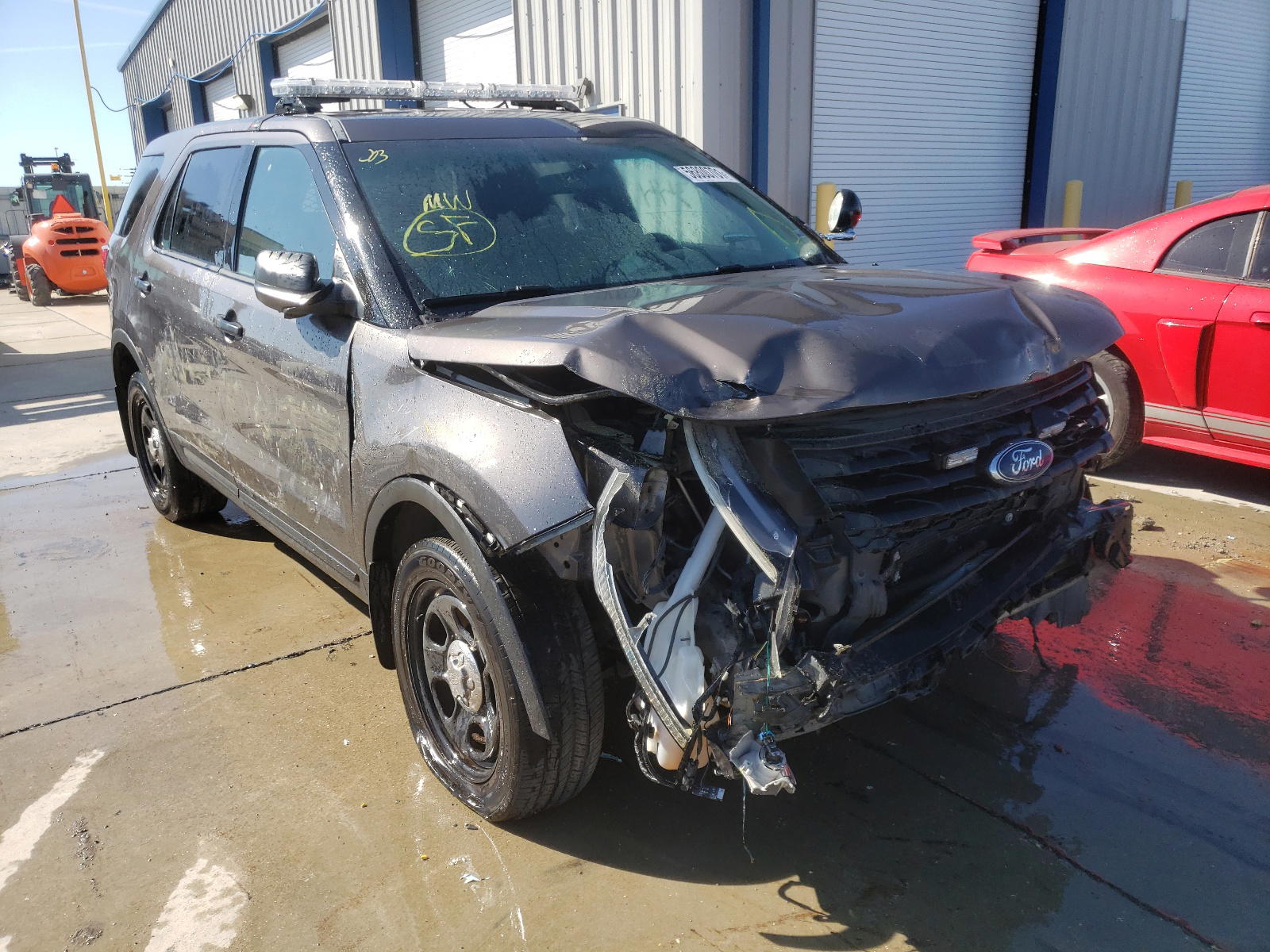FORD EXPLORER P 2017 with VIN 1FM5K8AR9HGC26337 - Photo from auction