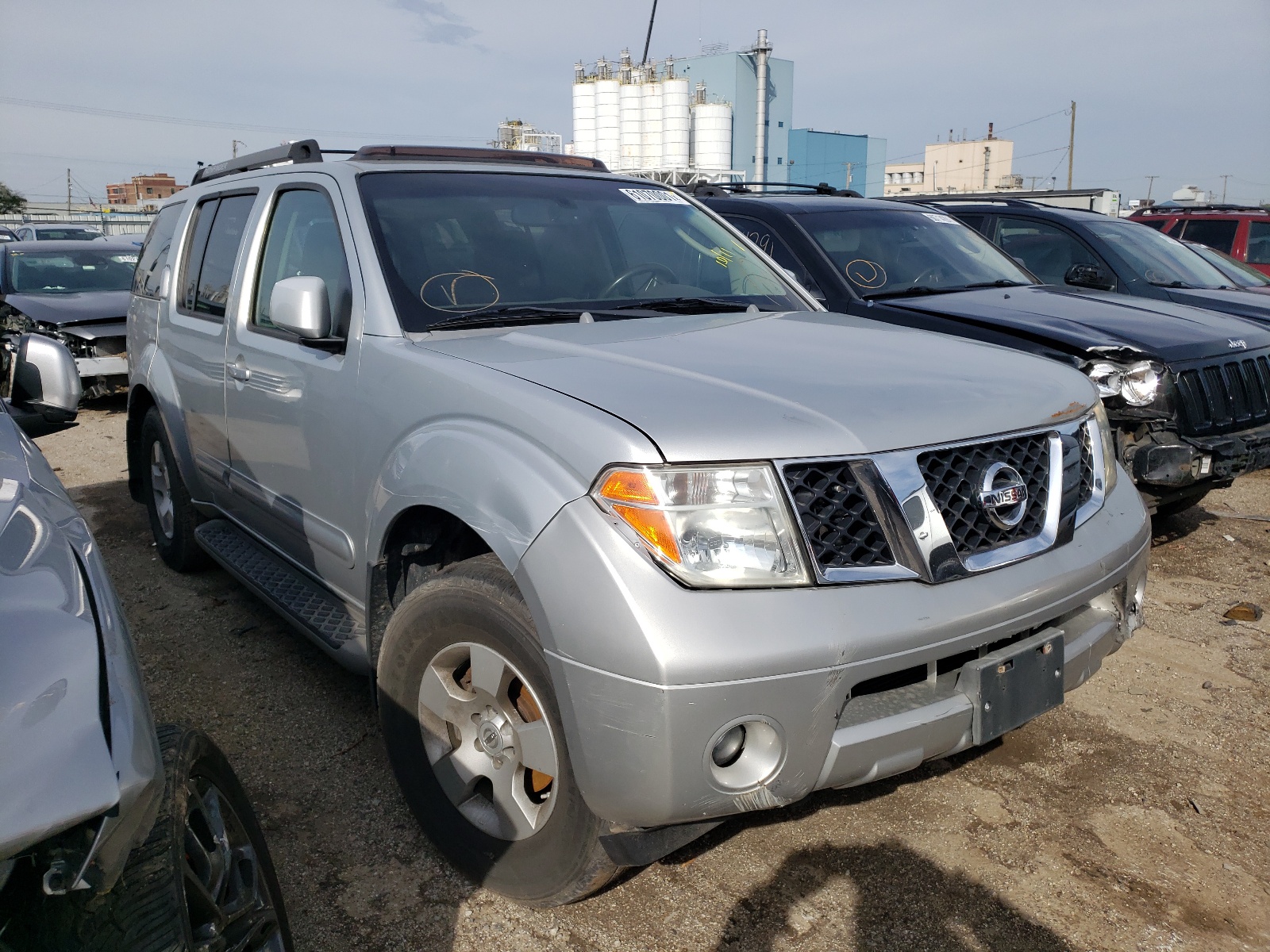 Photo 1 from auction – 2007 NISSAN PATHFINDER with VIN 5N1AR18W87C645573