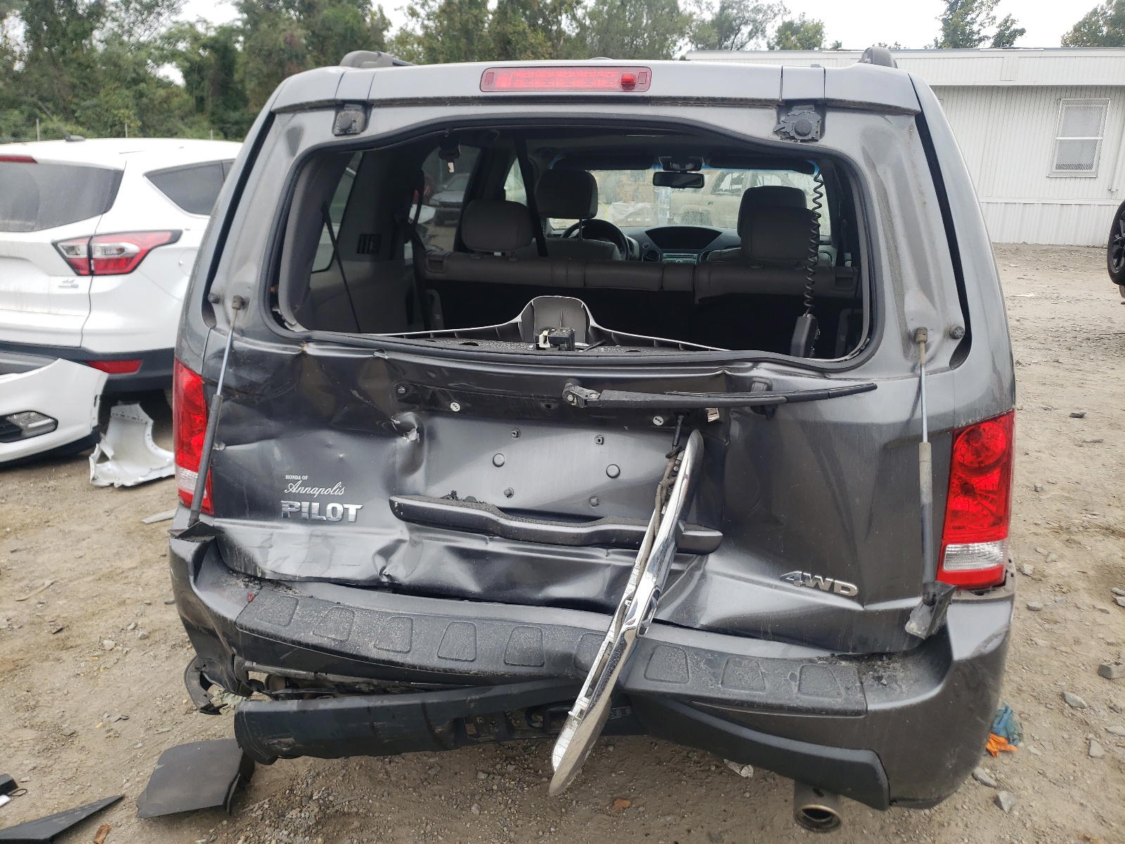 Photo 9 from auction – 2011 HONDA PILOT EXL with VIN 5FNYF4H59BB090956