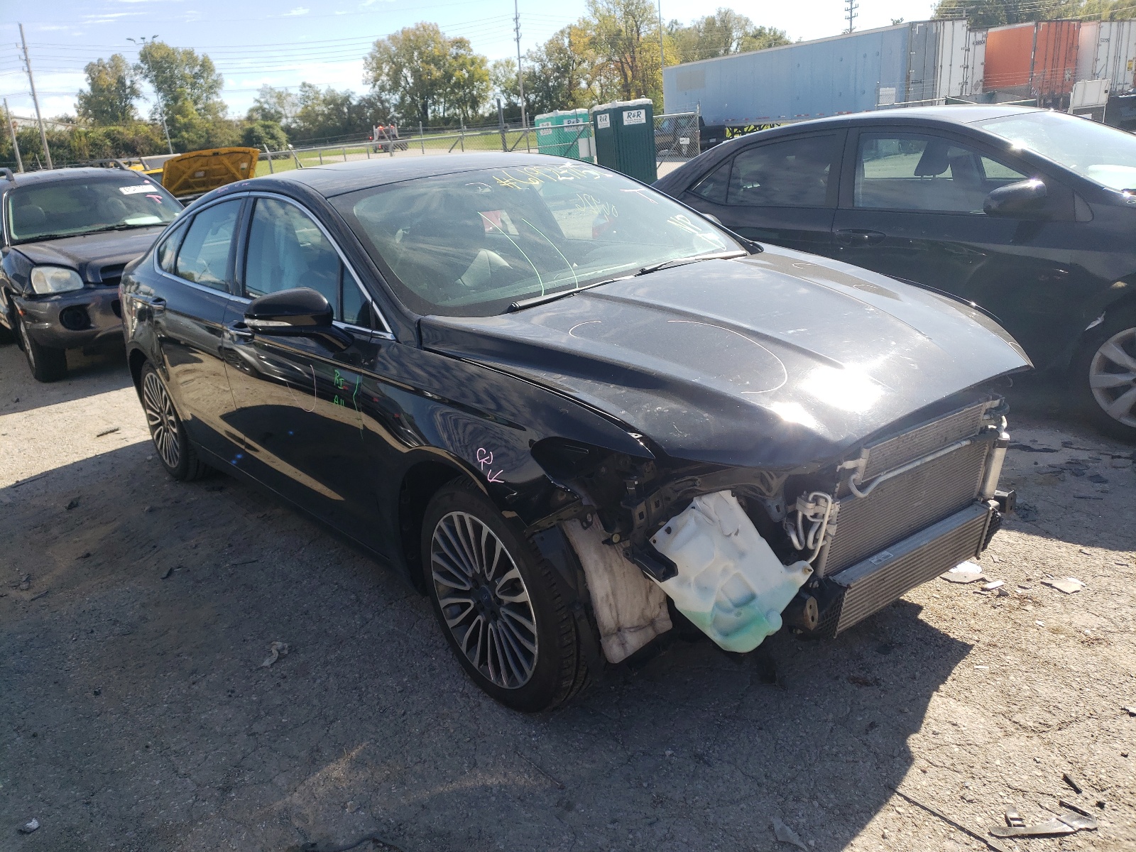 Photo 1 from auction – 2018 FORD FUSION TIT with VIN 3FA6P0D90JR132598
