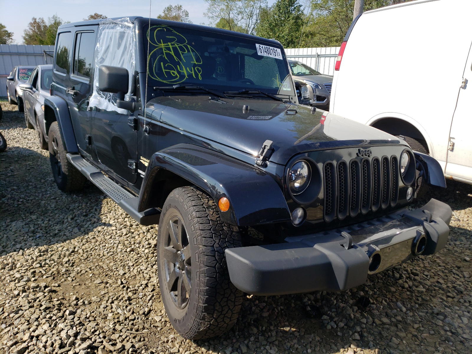 JEEP WRANGLER U 2015 with VIN 1C4BJWEG3FL557507 - Photo from auction