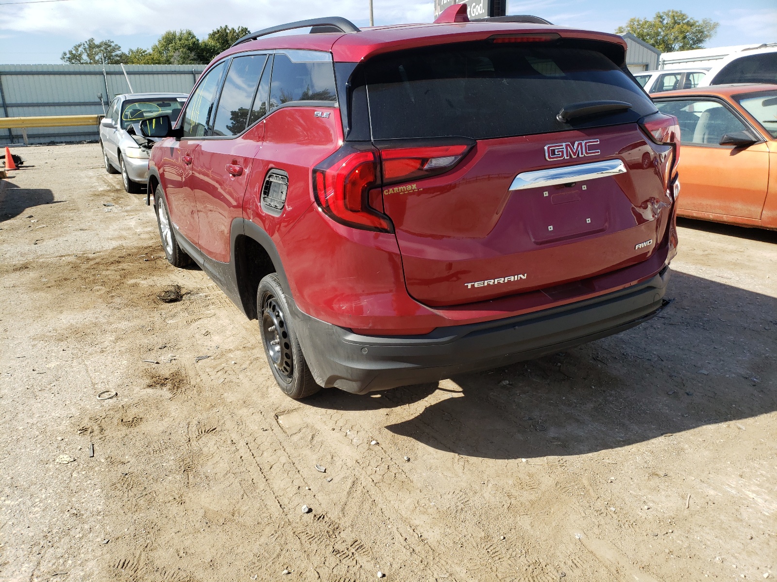 Photo 3 from auction – 2019 GMC TERRAIN SL with VIN 3GKALTEV1KL252142