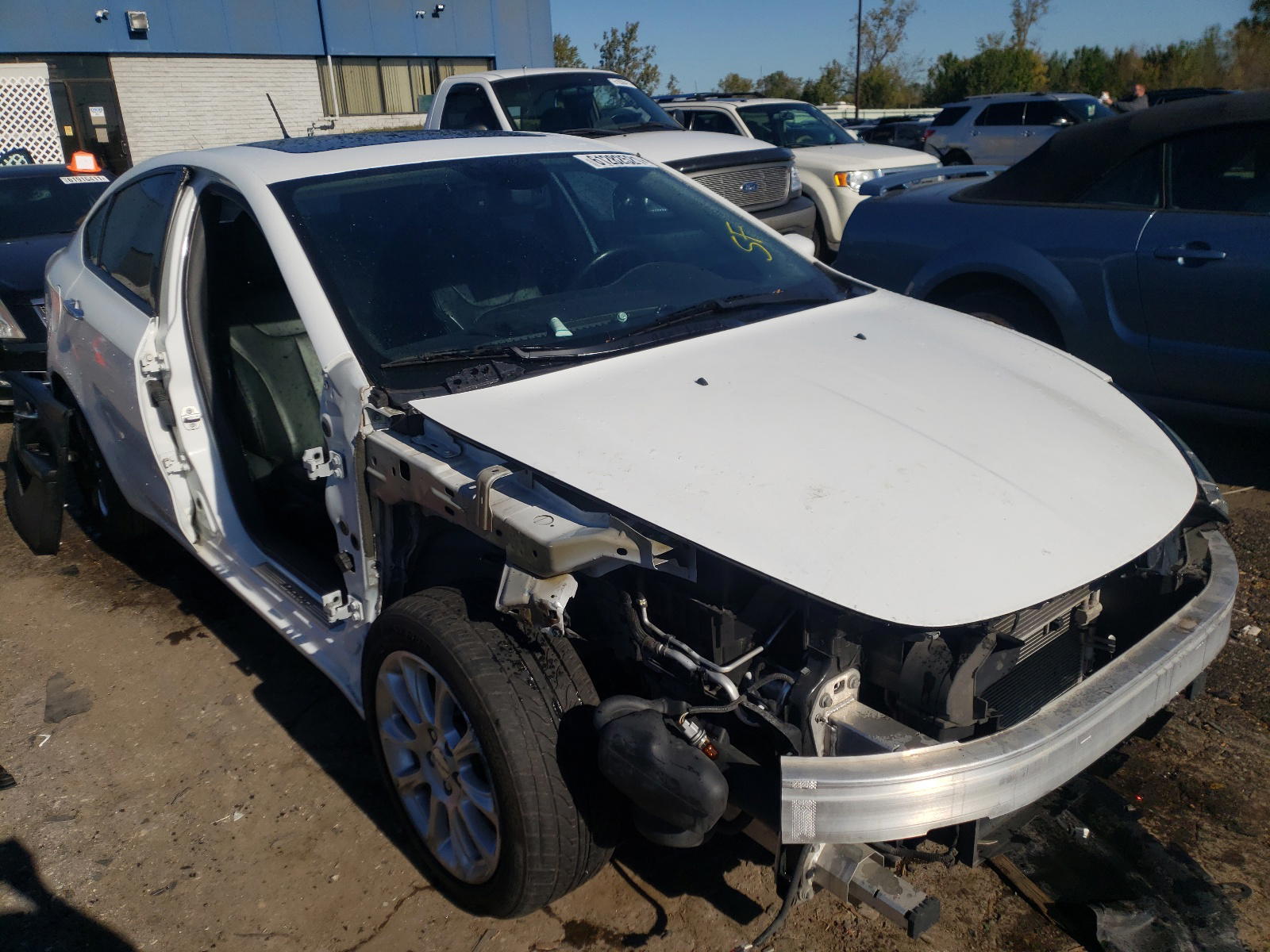DODGE DART LIMIT 2014 with VIN 1C3CDFCBXED883580 - Photo from auction