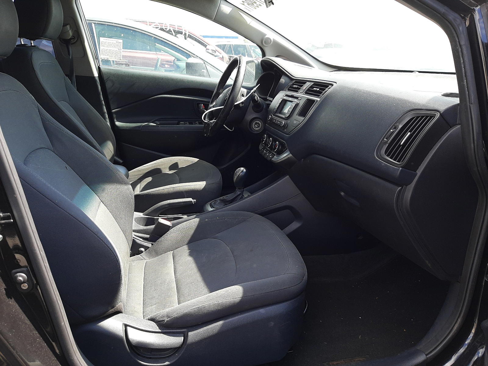 Photo 5 from auction – 2012 KIA RIO EX with VIN KNADN4A33C6044253