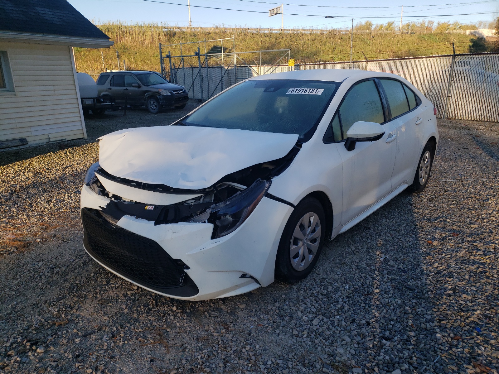 Photo 2 from auction – 2020 TOYOTA COROLLA L with VIN JTDDPRAE4LJ006250