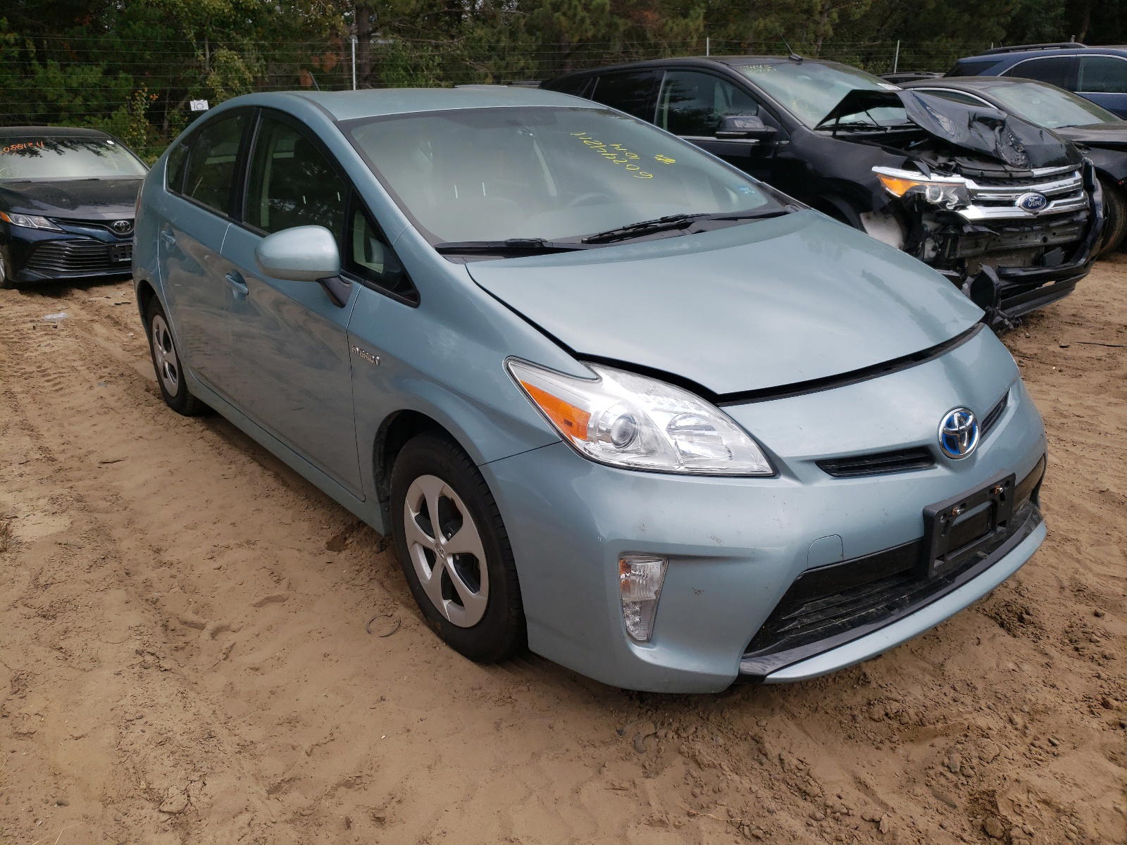 TOYOTA PRIUS 2012 with VIN JTDKN3DU4C1547554 - Photo from auction