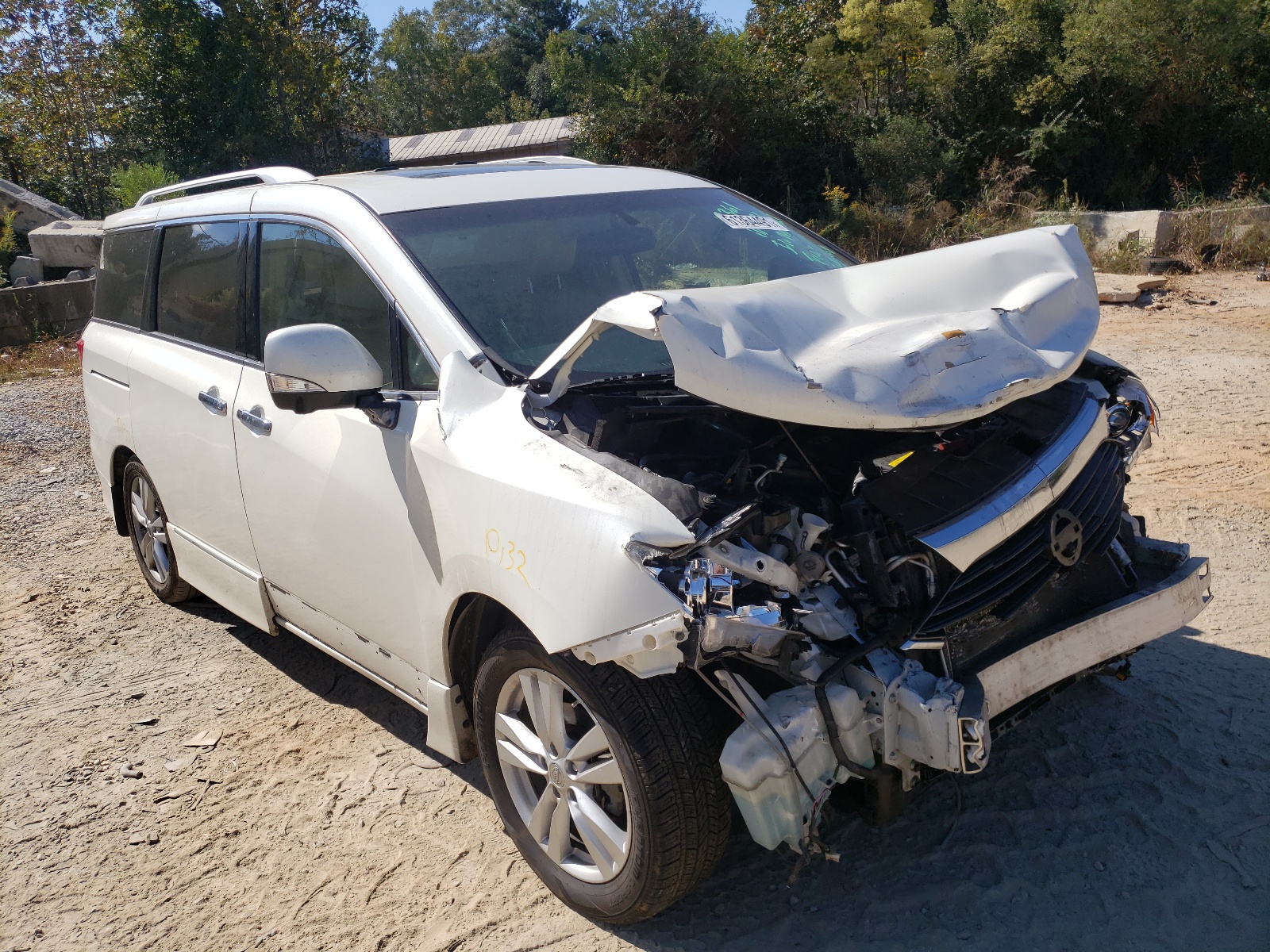 Photo 1 from auction – 2015 NISSAN QUEST S with VIN JN8AE2KP0F9129361