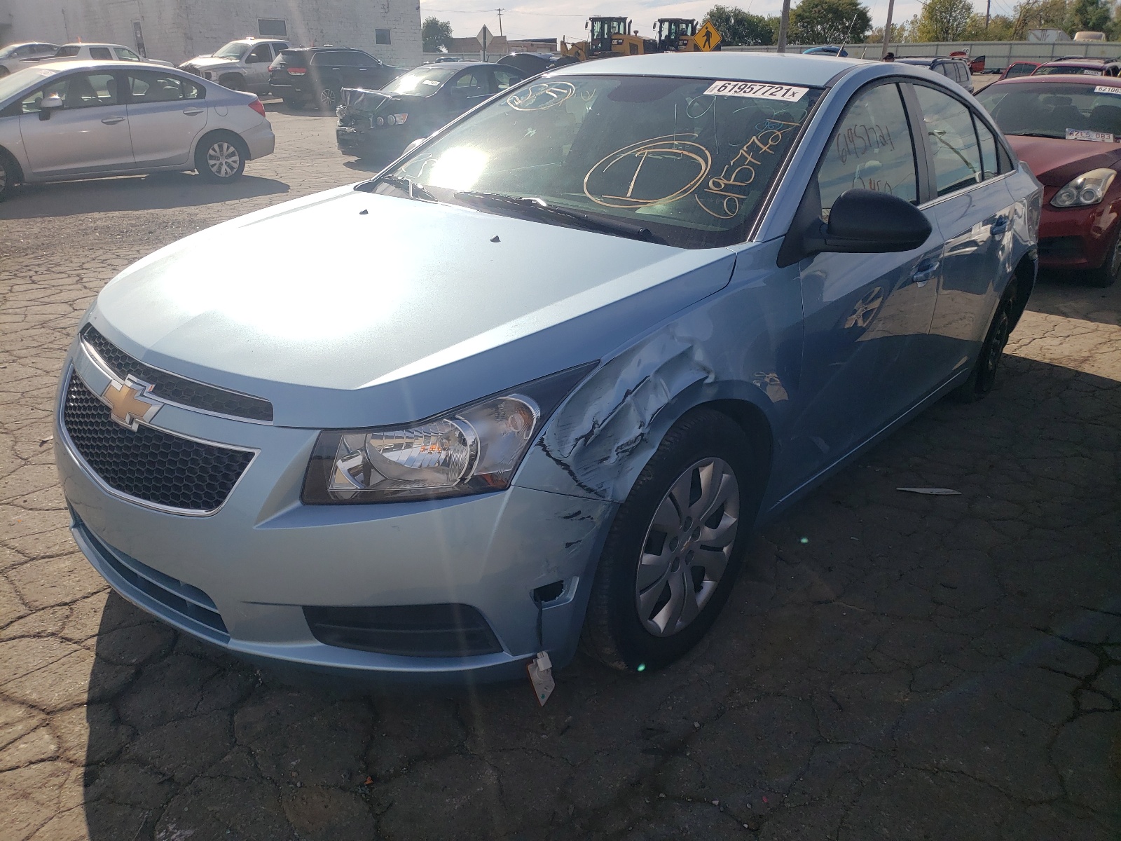 Photo 2 from auction – 2012 CHEVROLET CRUZE LS with VIN 1G1PC5SH0C7324804