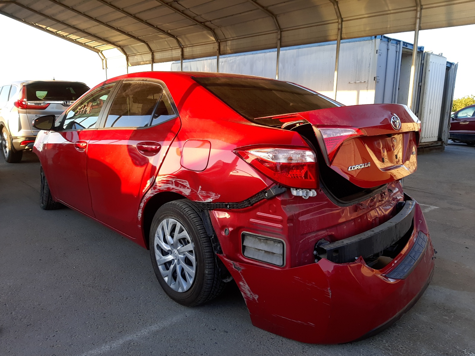 Photo 3 from auction – 2018 TOYOTA COROLLA L with VIN 5YFBURHE4JP843403