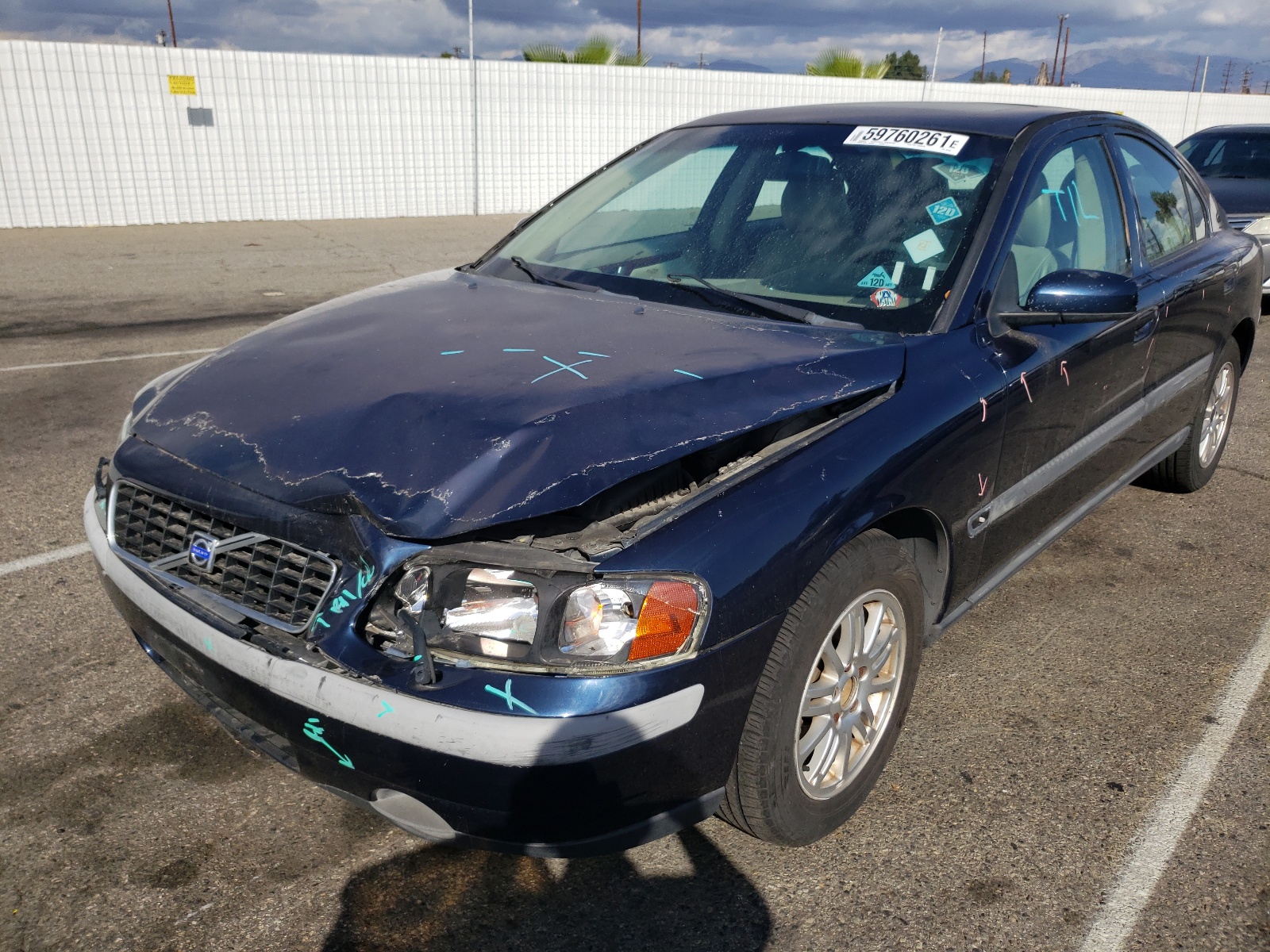 Photo 2 from auction – 2004 VOLVO S60 with VIN YV1RS61T242366639
