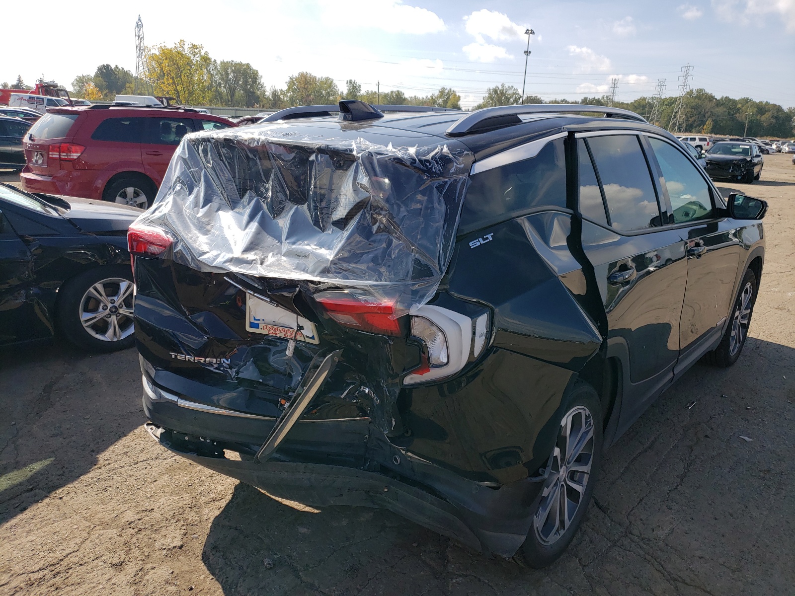 Photo 4 from auction – 2020 GMC TERRAIN SL with VIN 3GKALVEV8LL260574