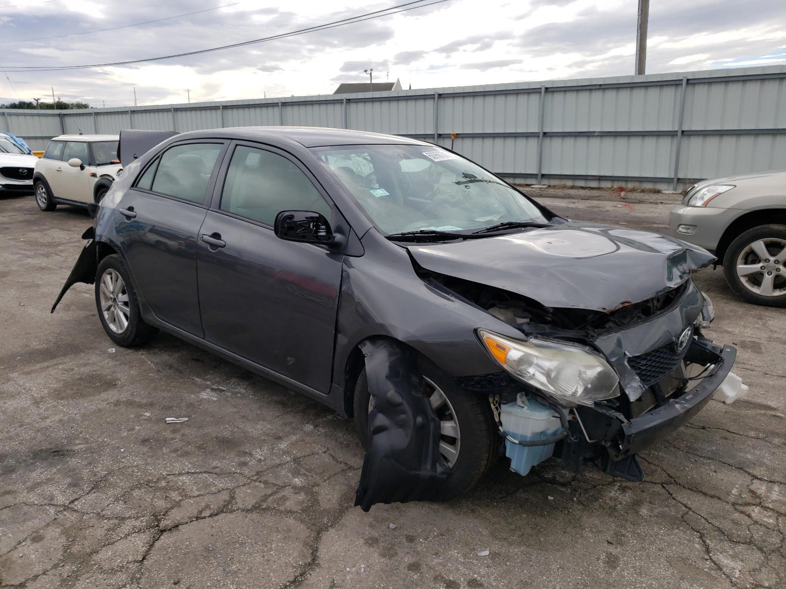 TOYOTA COROLLA BA 2009 with VIN 2T1BU40E79C127668 - Photo from auction