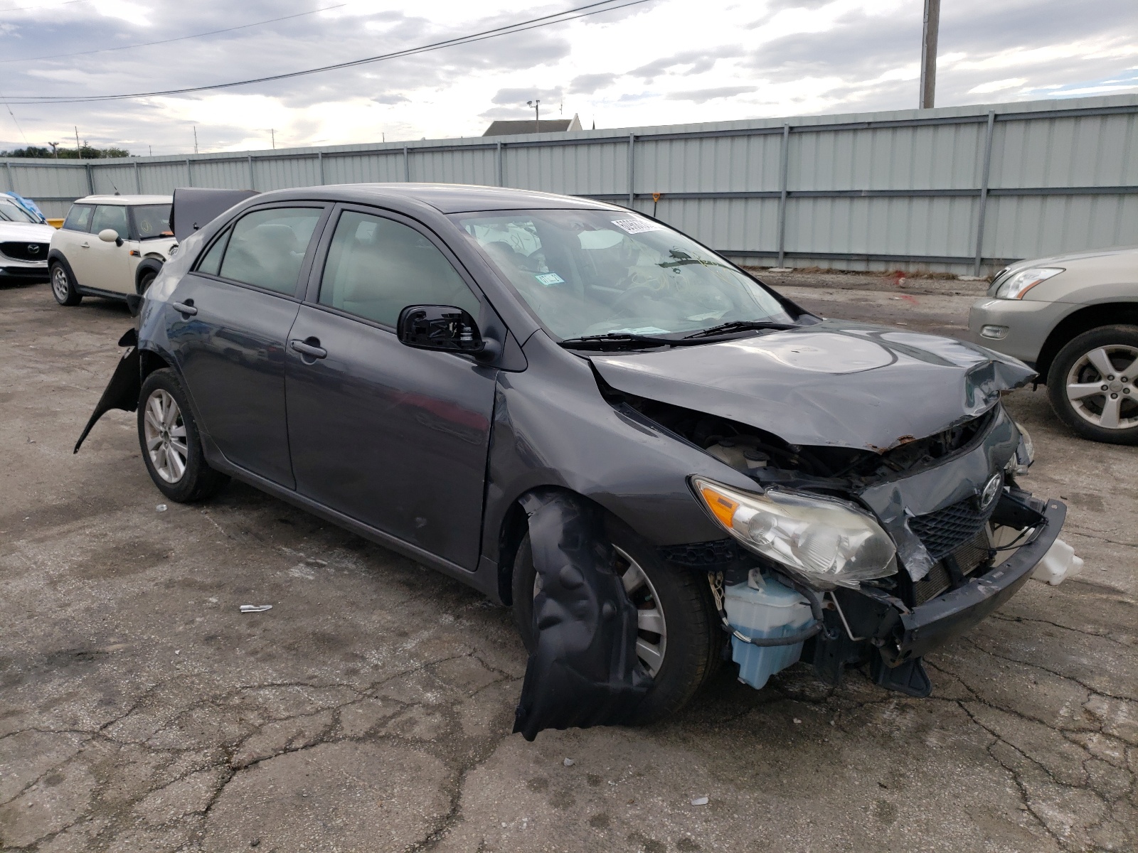 TOYOTA COROLLA BA 2009 z numerem VIN 2T1BU40E79C127668 - Zdjęcie z aukcji
