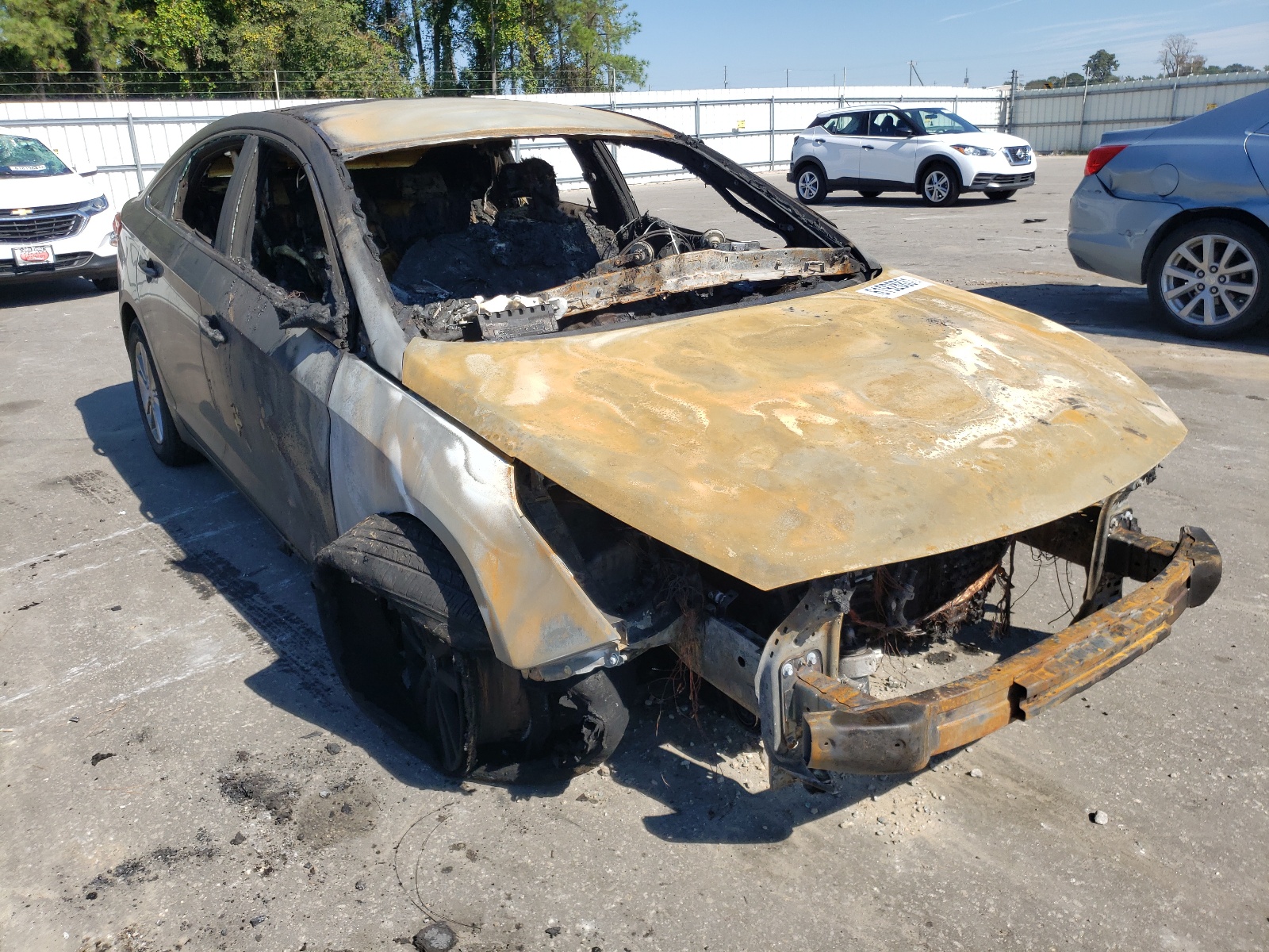 Photo 1 from auction – 2017 HYUNDAI SONATA SE with VIN 5NPE24AFXHH495008