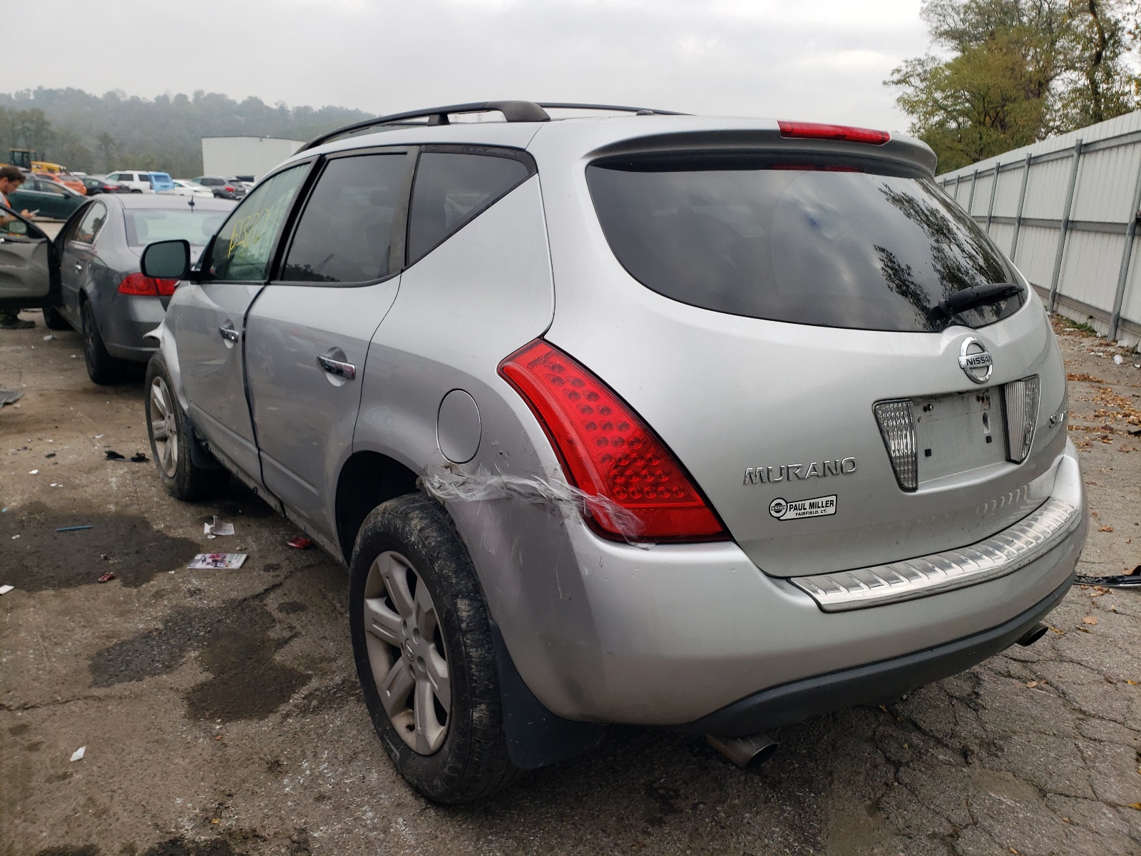 Photo 3 from auction – 2007 NISSAN MURANO SL with VIN JN8AZ08W67W648294