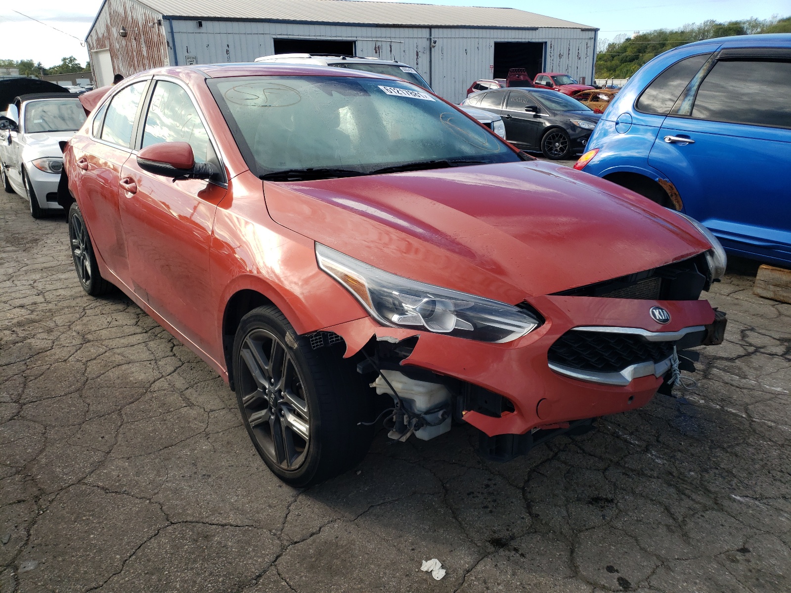 KIA FORTE EX 2019 with VIN 3KPF54ADXKE085654 - Photo from auction
