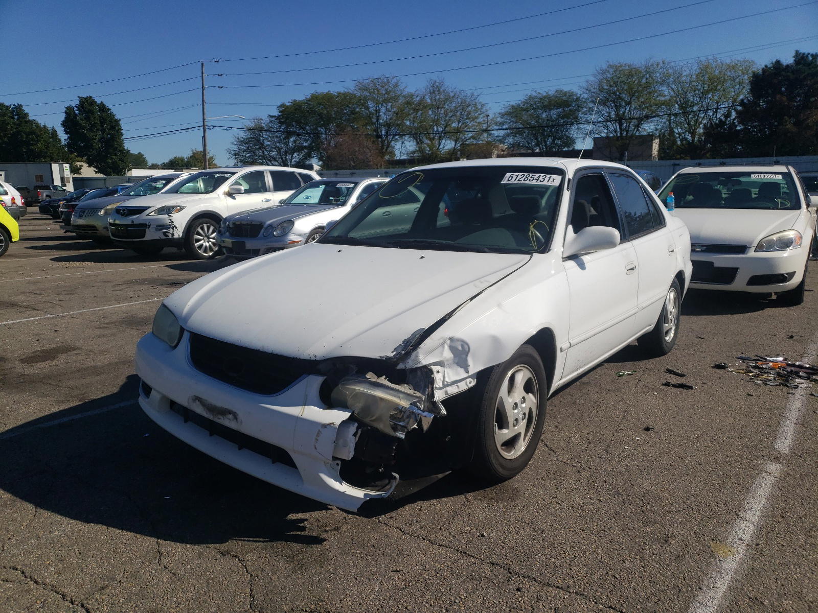 Photo 2 from auction – 2001 TOYOTA COROLLA CE with VIN 1NXBR12E91Z515906