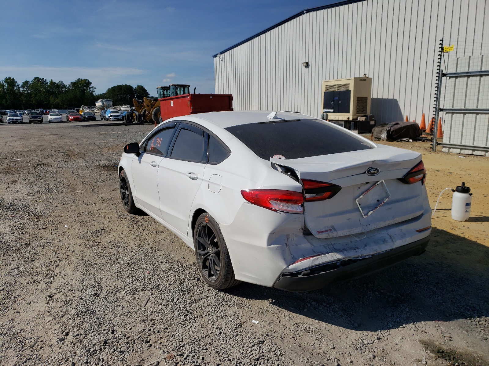Photo 3 from auction – 2019 FORD FUSION SE with VIN 3FA6P0HD5KR245981