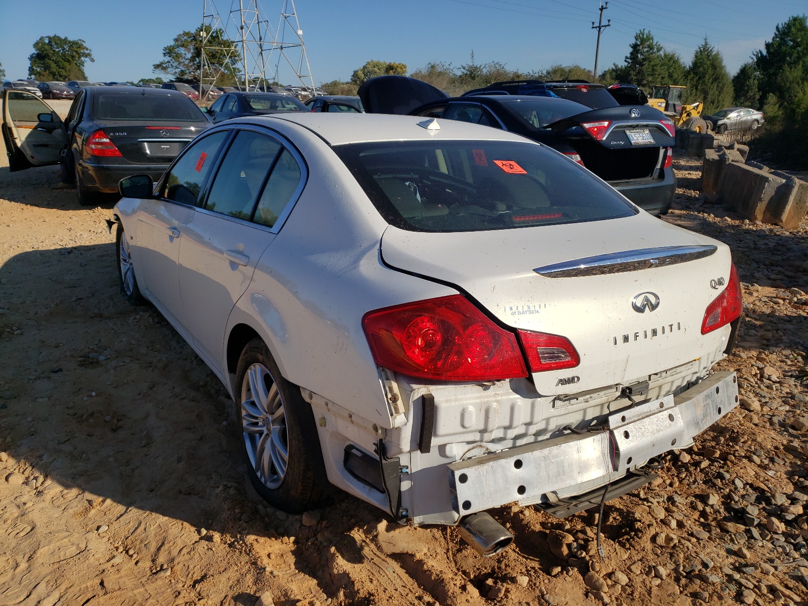 Photo 3 from auction – 2015 INFINITI Q40 with VIN JN1CV6AR2FM521272
