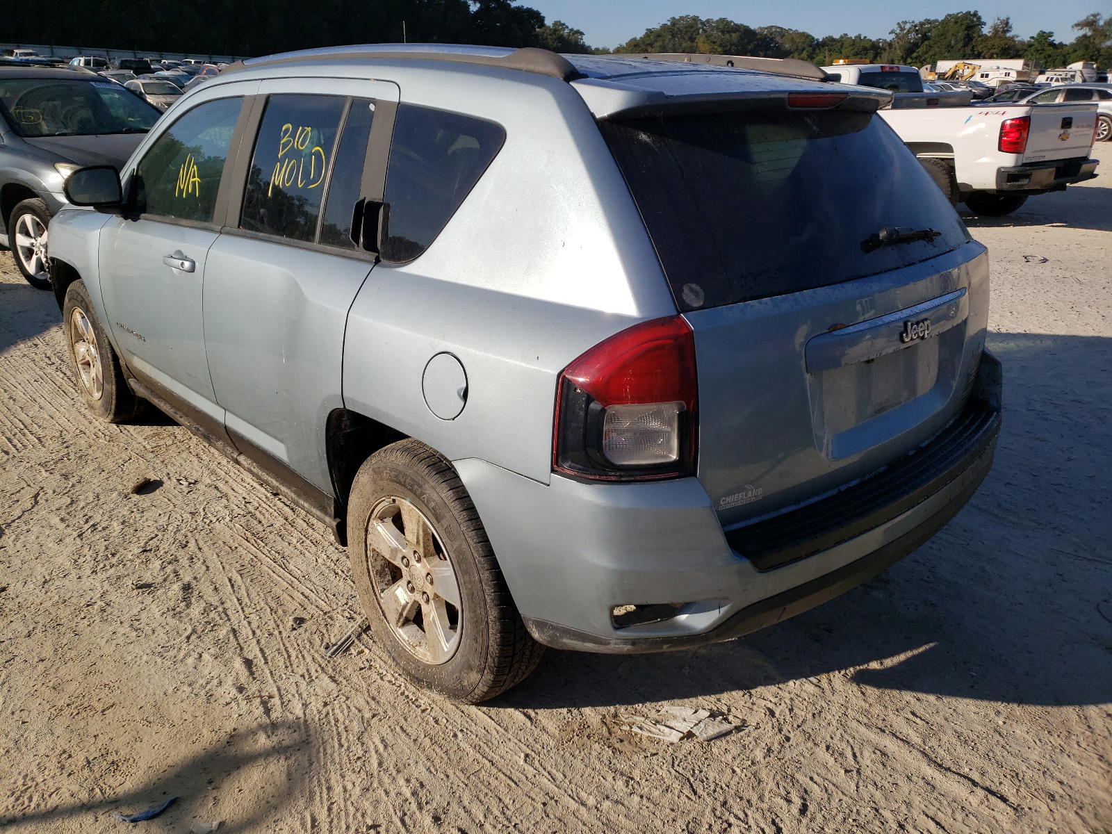Photo 3 from auction – 2014 JEEP COMPASS SP with VIN 1C4NJCBAXED504887