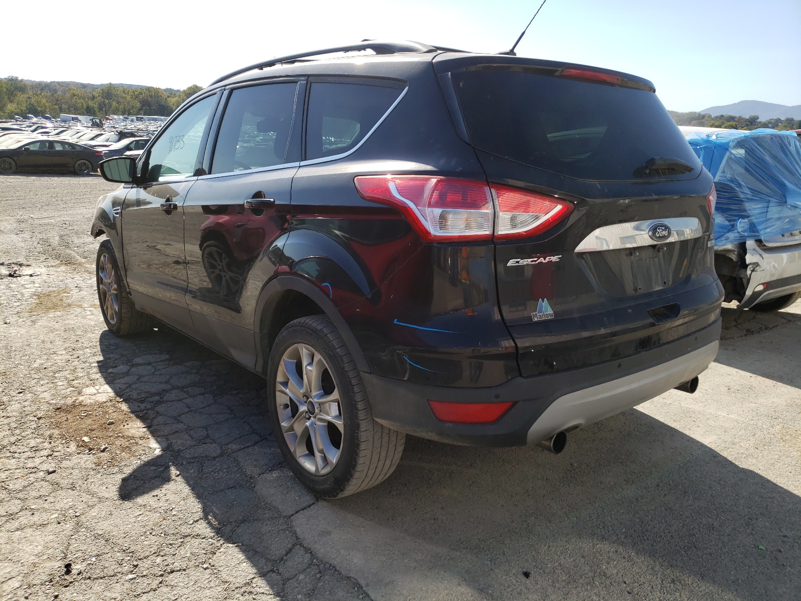 Photo 3 from auction – 2013 FORD ESCAPE SEL with VIN 1FMCU0H91DUD33578