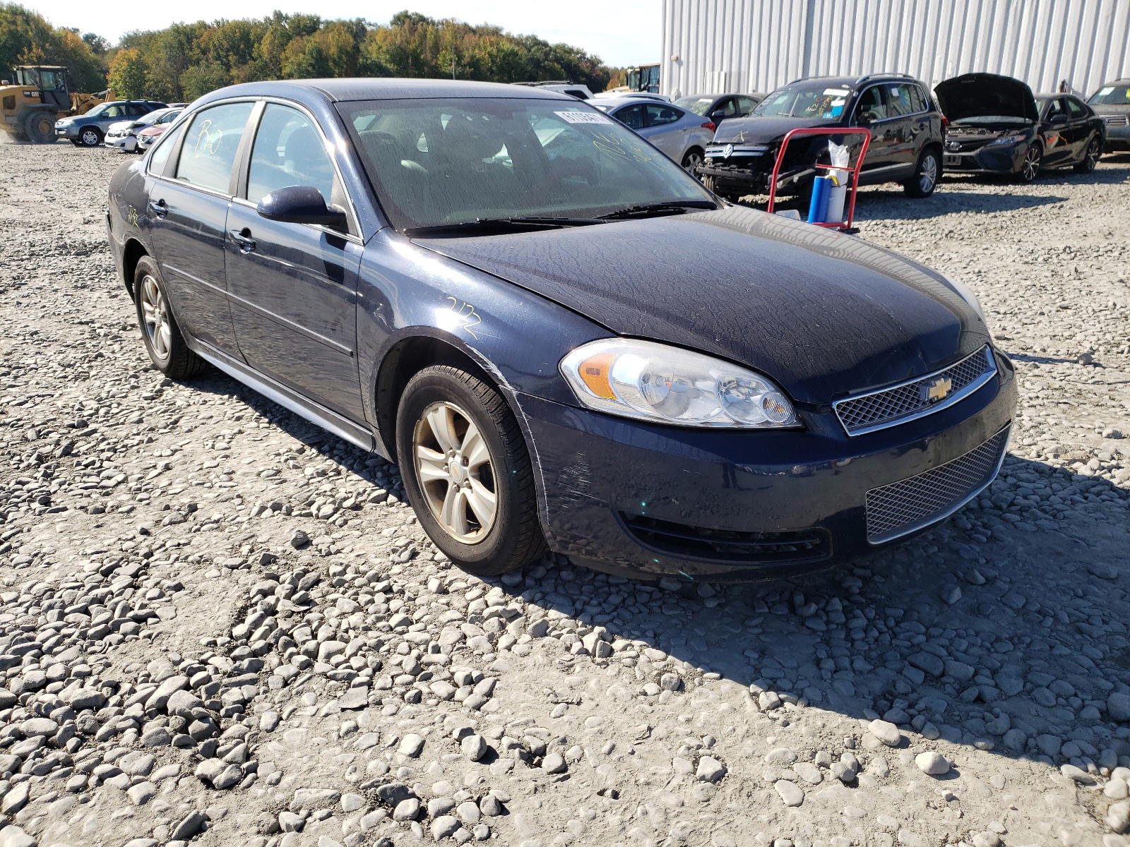 CHEVROLET IMPALA LS 2012 with VIN 2G1WF5E39C1210526 - Photo from auction