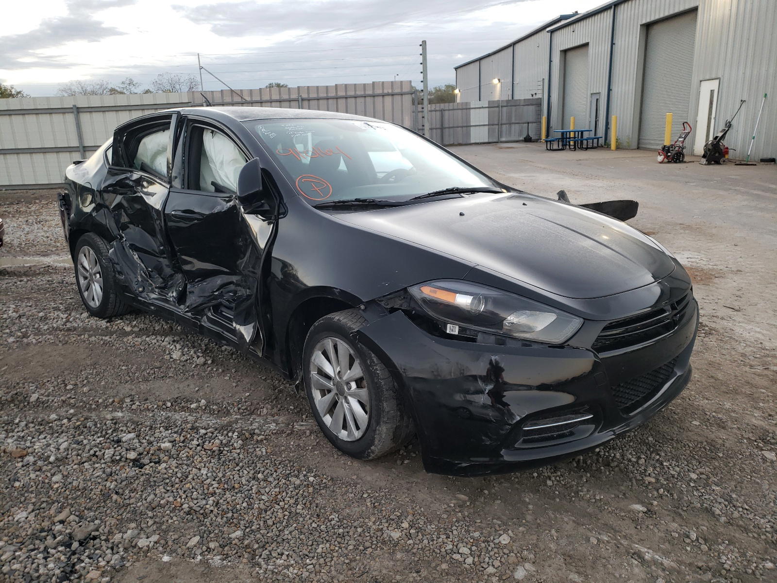 DODGE DART SXT 2014 with VIN 1C3CDFBBXED910164 - Photo from auction