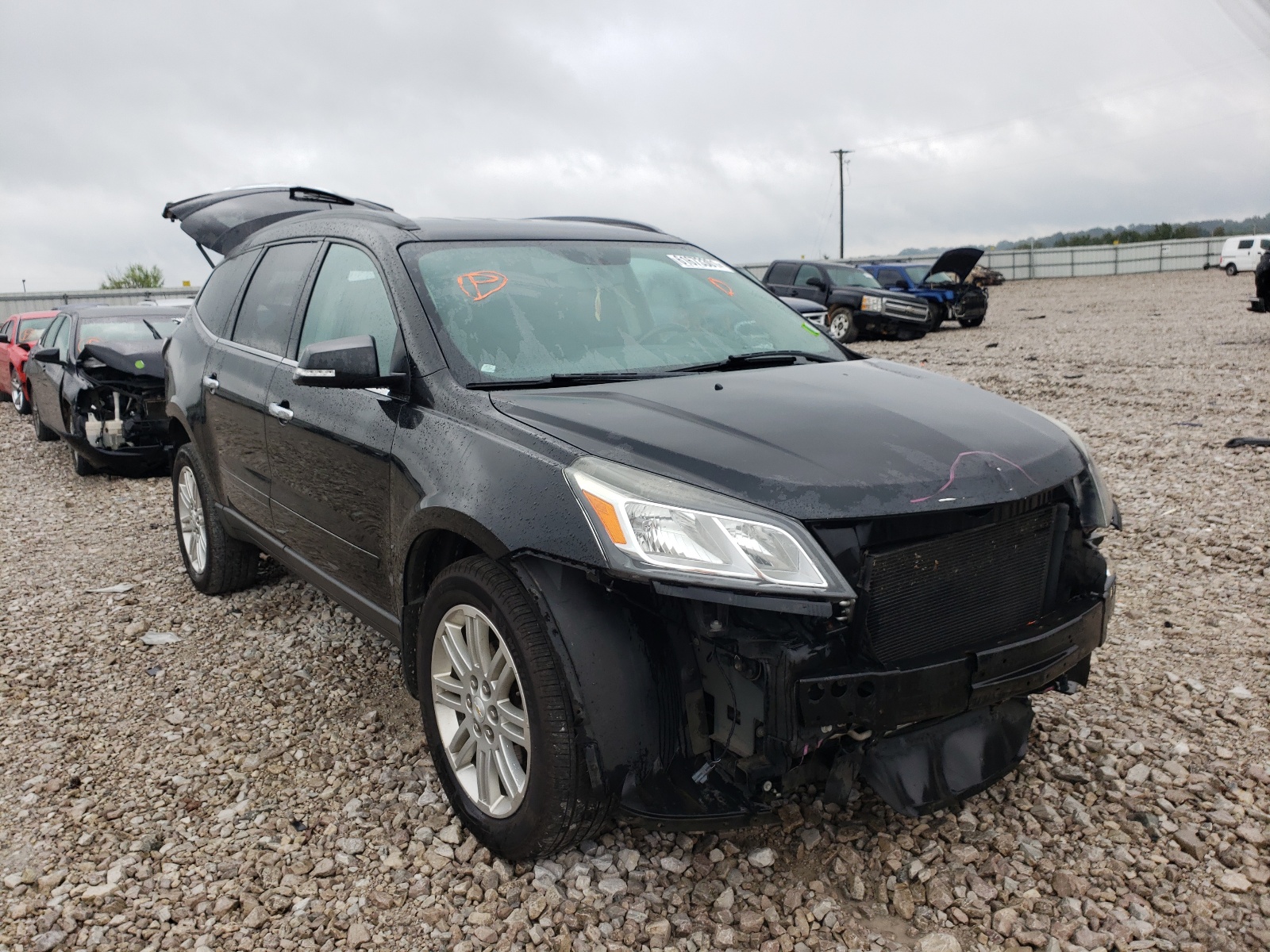 CHEVROLET TRAVERSE L 2013 with VIN 1GNKRGKD1DJ158264 - Photo from auction