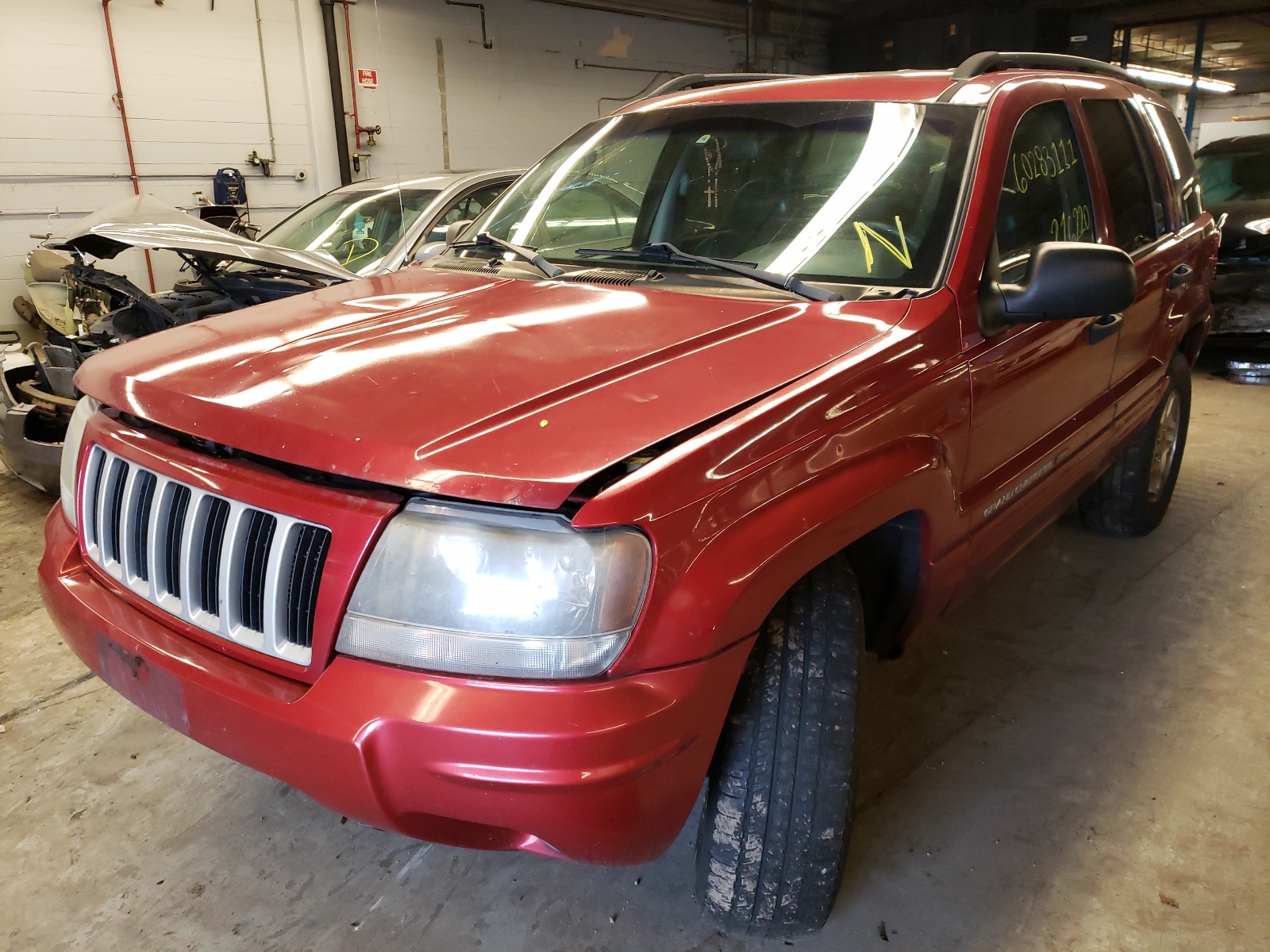 Photo 2 from auction – 2004 JEEP GRAND CHER with VIN 1J4GW48S74C307416