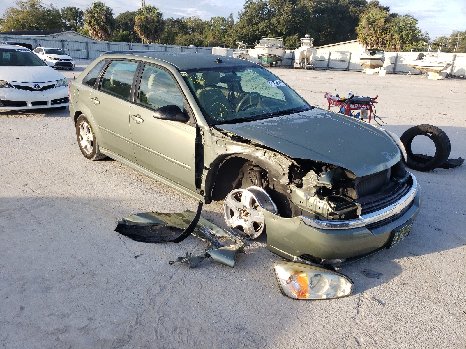 CHEVROLET MALIBU MAX 2005 with VIN 1G1ZU64875F150991 - Photo from auction